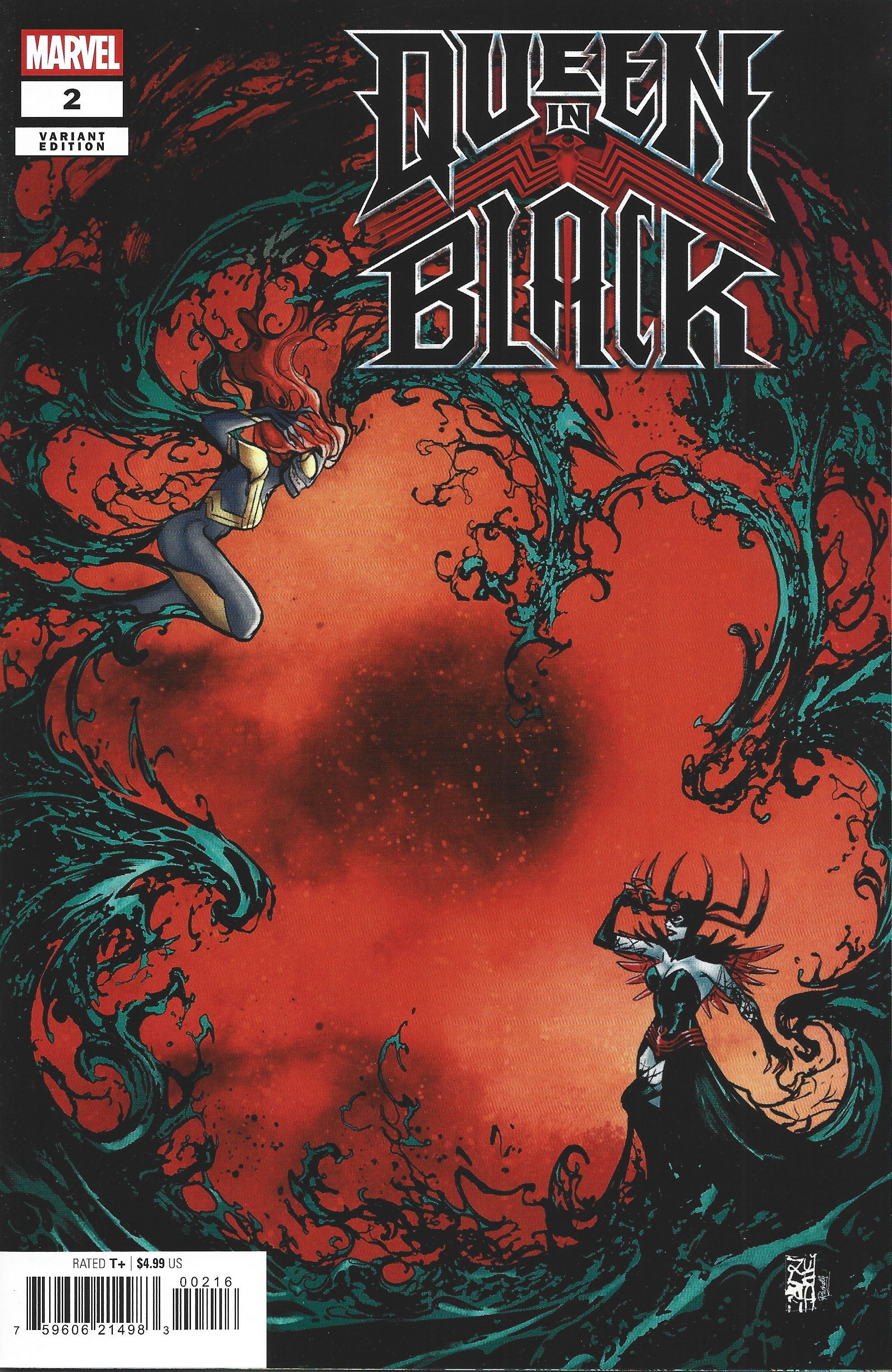 Queen in Black #2 1:25 Zulema Scotto Lavina Variant Marvel 2026 Al Ewing