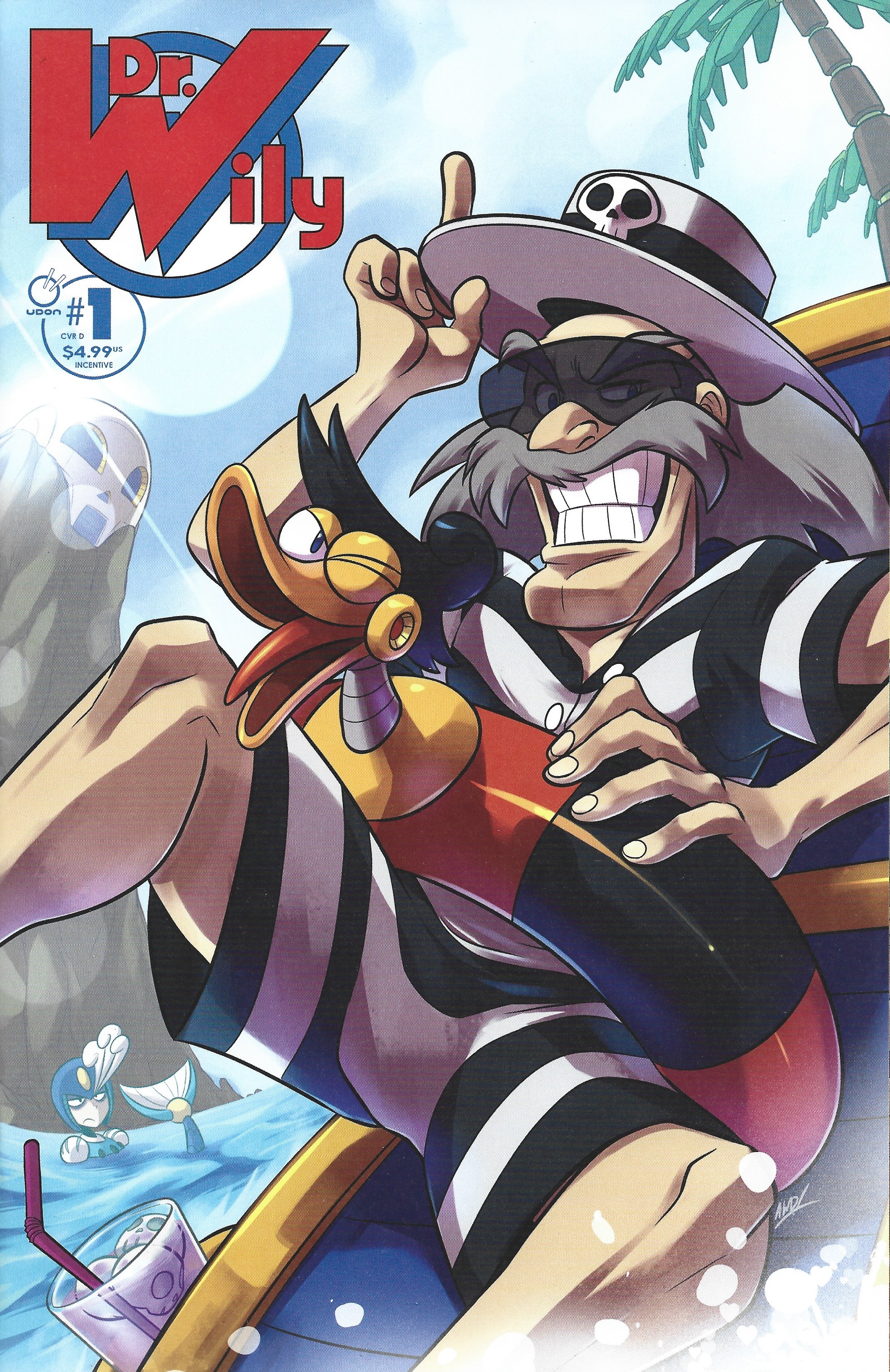 Dr Wily #1 1:5 Andrew Dickman Variant Udon 2026 Tavis Maiden