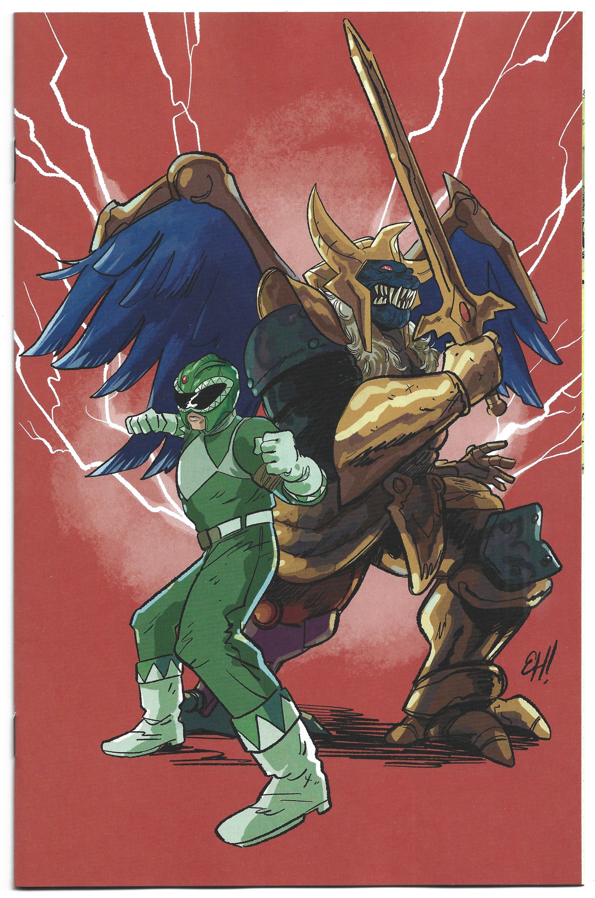 Power Rangers Green #1 1:75 Erica Henderson Virgin Variant Boom 2026 VF/NM