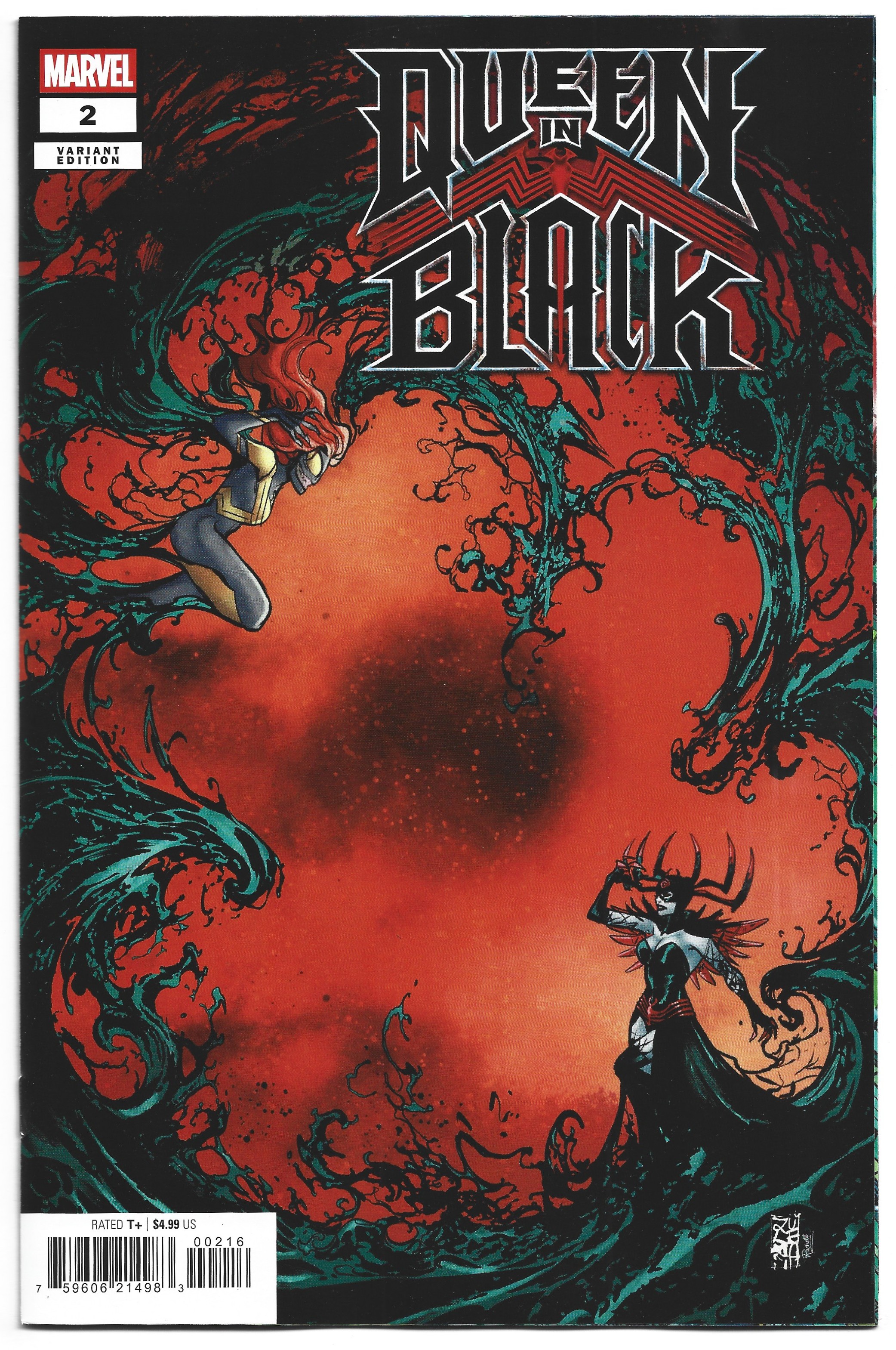Queen in Black #2 1:25 Zulema Scotto Lavina Variant Marvel 2026 Al Ewing VF/NM