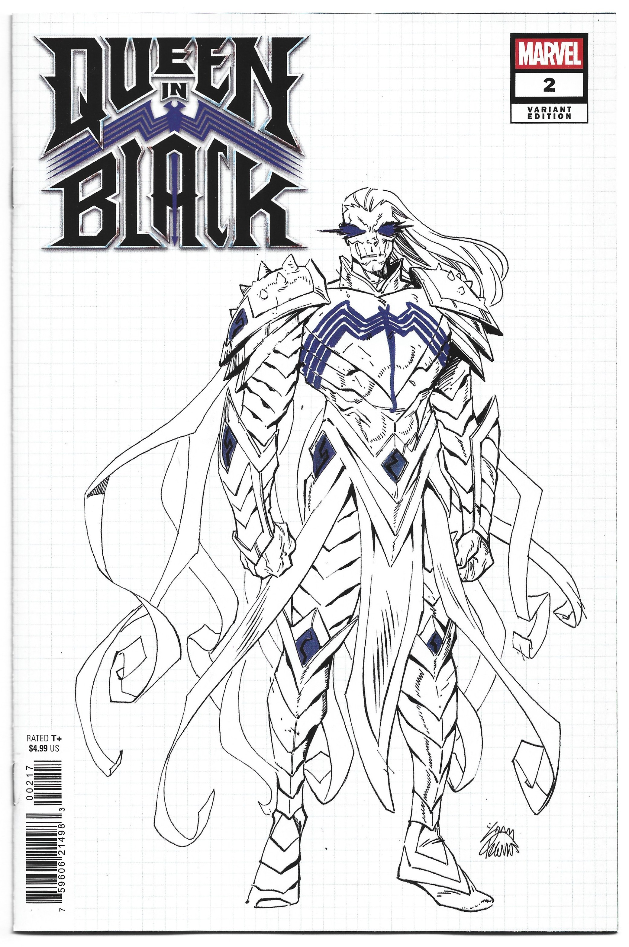 Queen in Black #2 1:10 Ryan Stegman Design Variant Marvel 2026 Al Ewing NM-