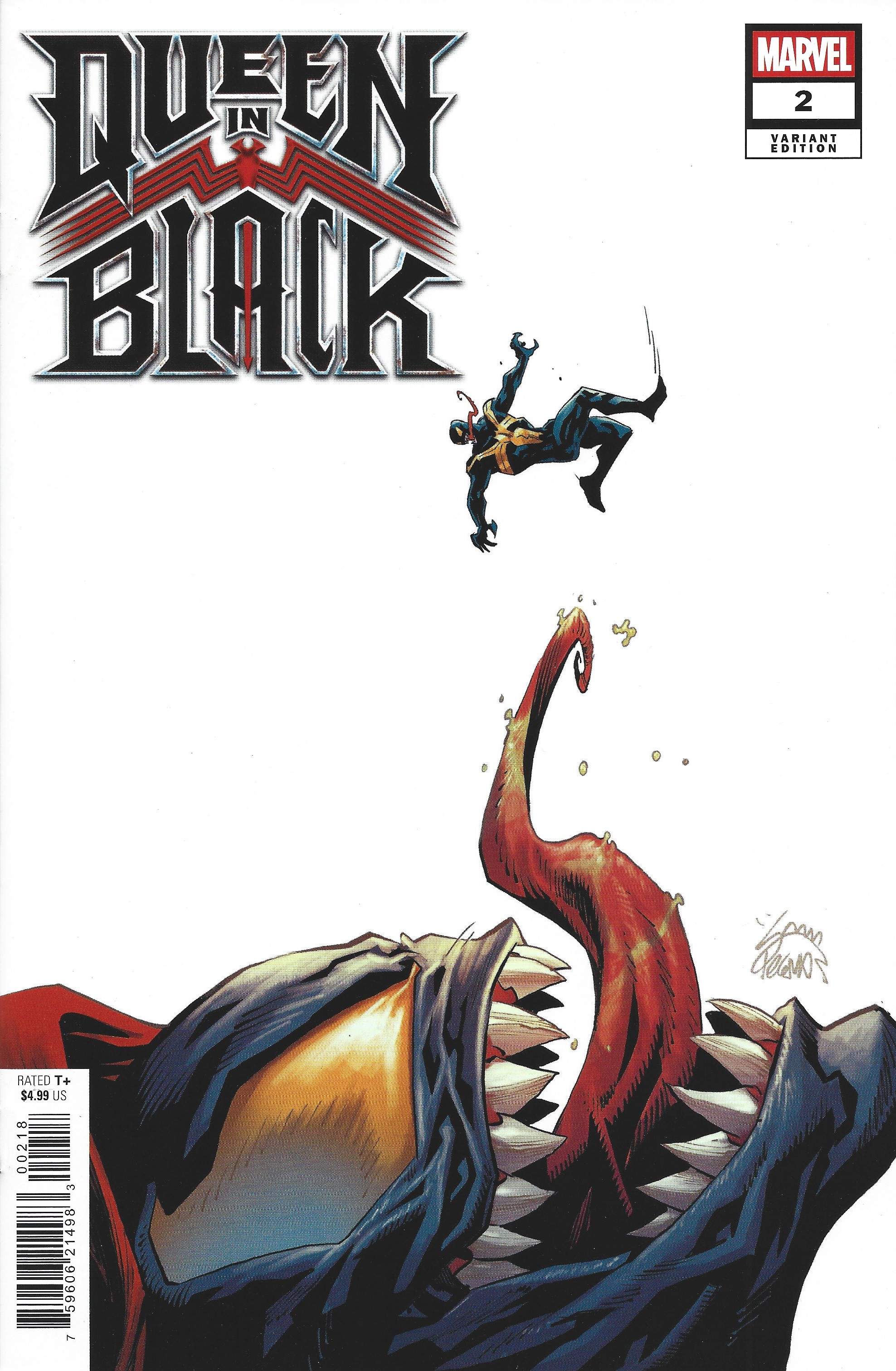 Queen in Black #2 1:50 Ryan Stegman Variant Marvel 2026 Al Ewing