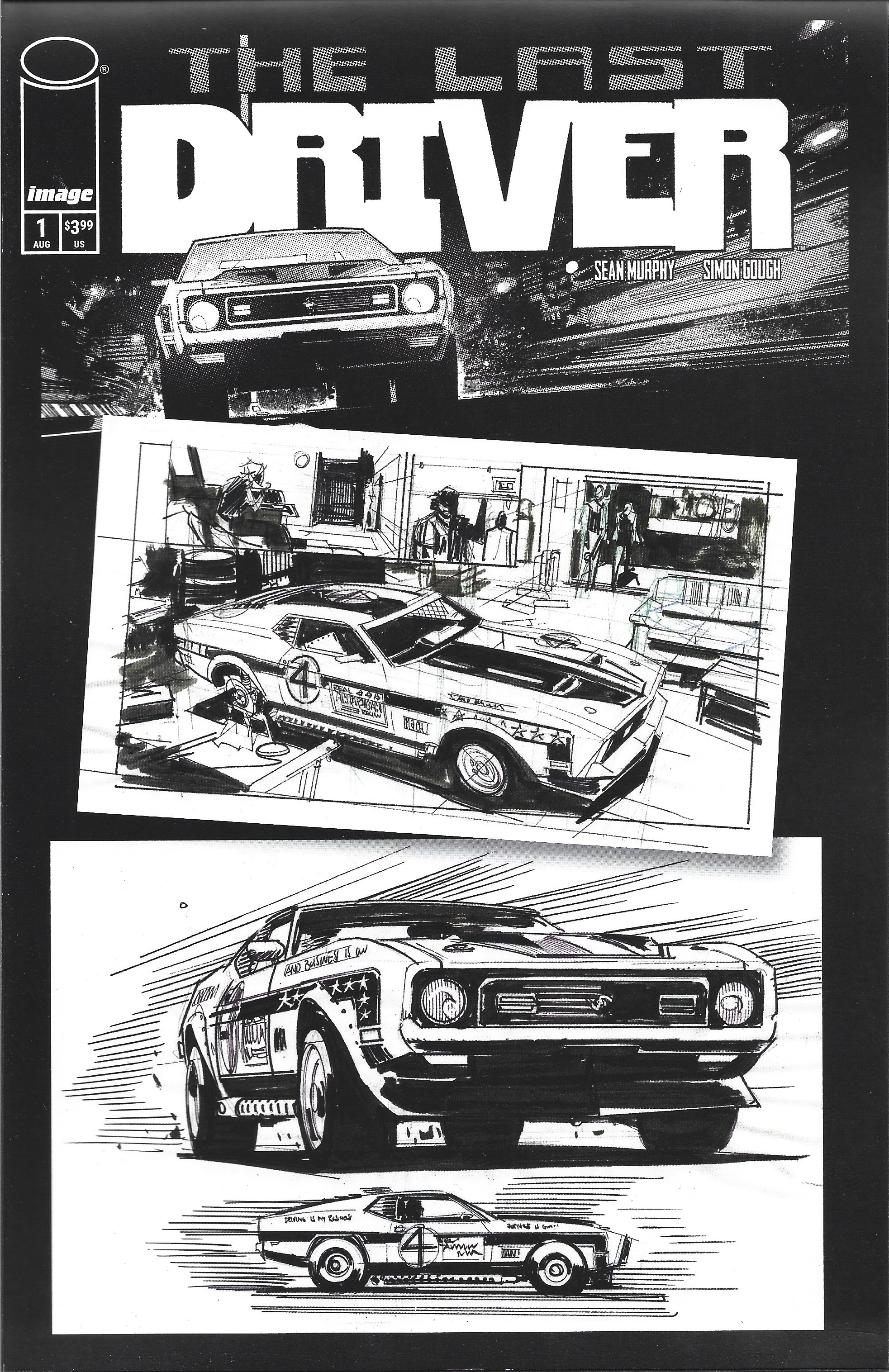 Last Driver #1 Sean Murphy Ultimate Comics Exclusive Variant Image 2026