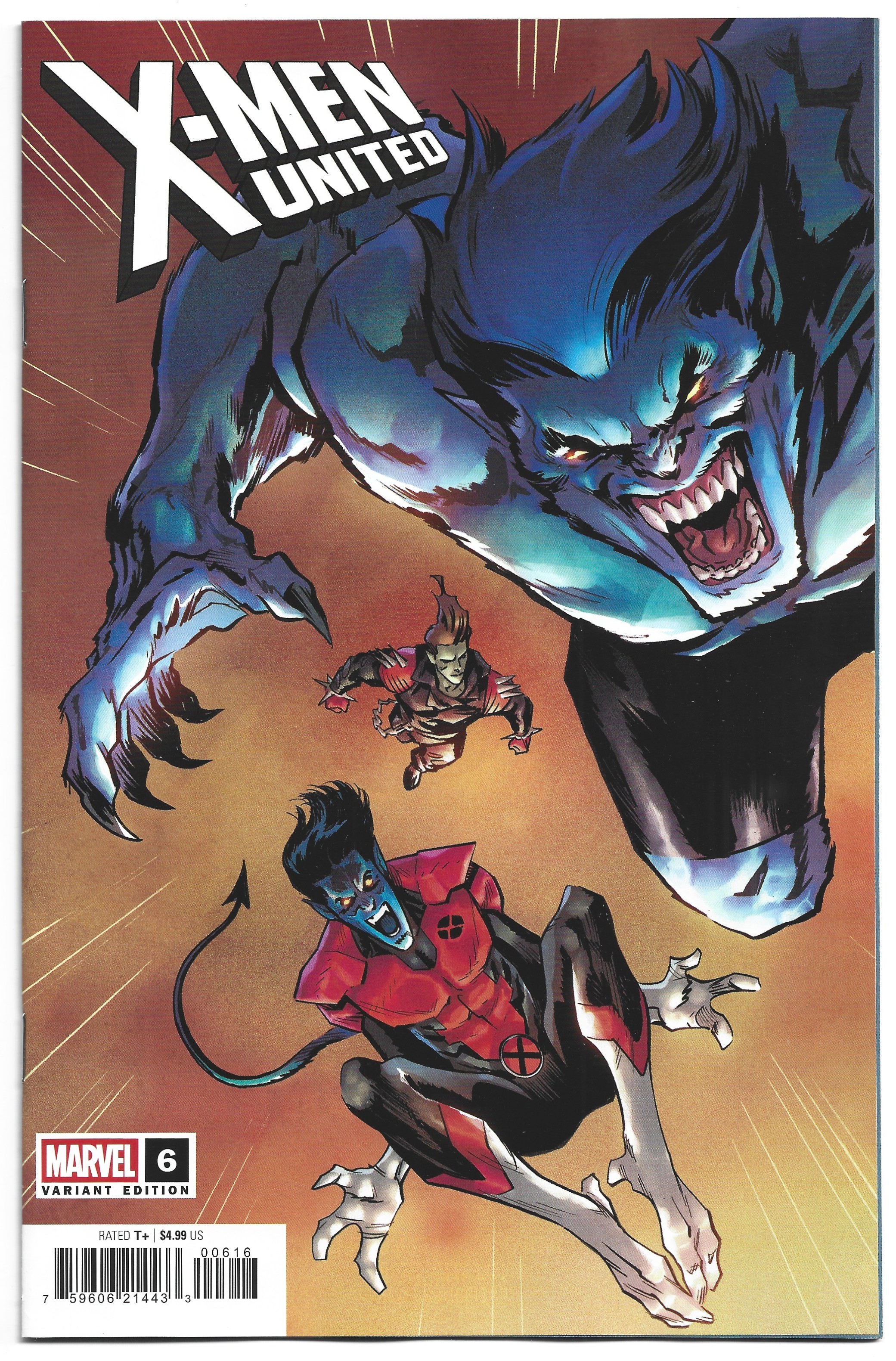 X-Men United #6 1:25 Adam Gorham Variant Marvel 2026 Eve L Ewing VF/NM