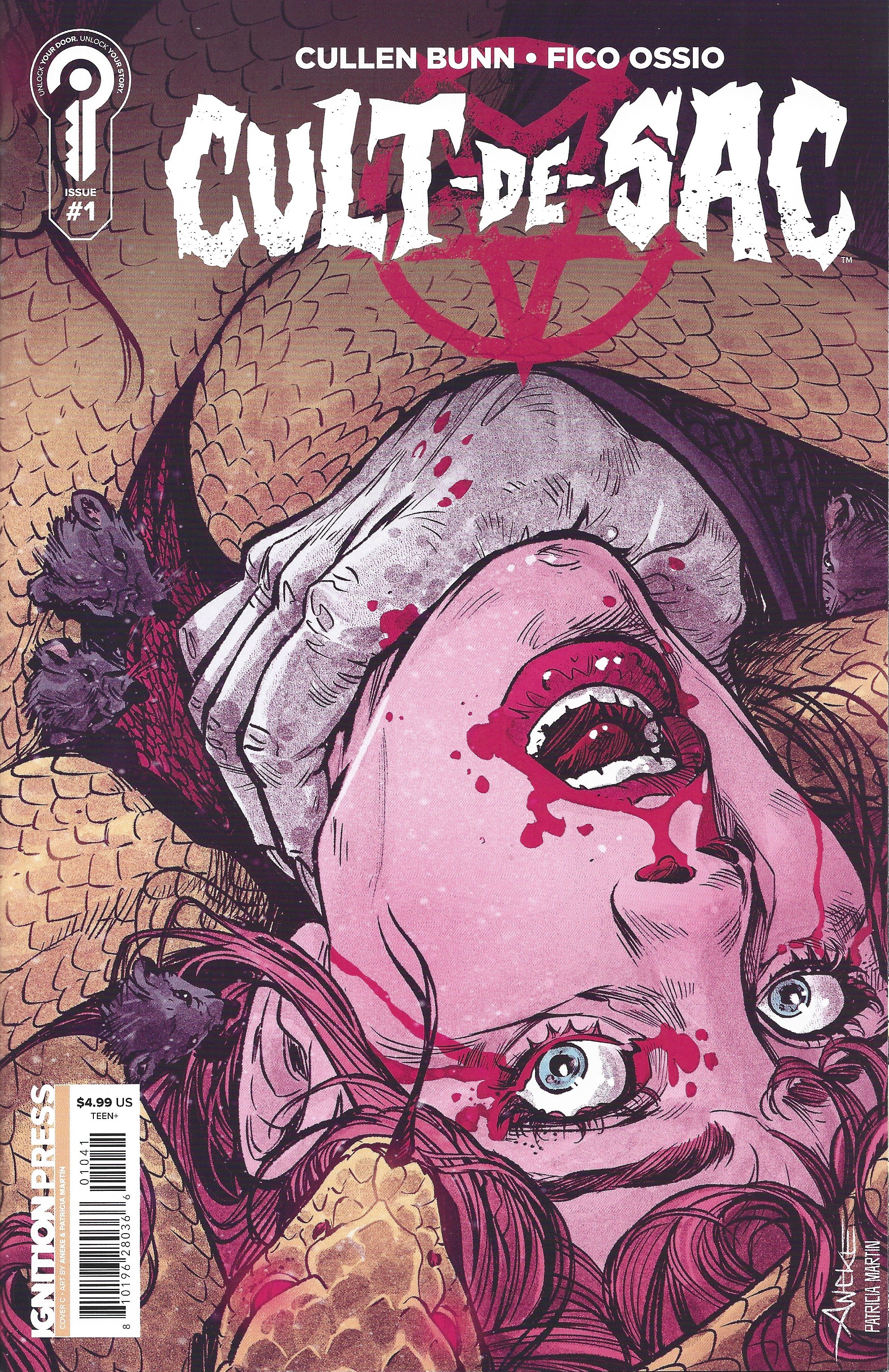 Cult-de-Sac #1 1:10 Aneke Variant Ignition Press 2026 Cullen Bunn