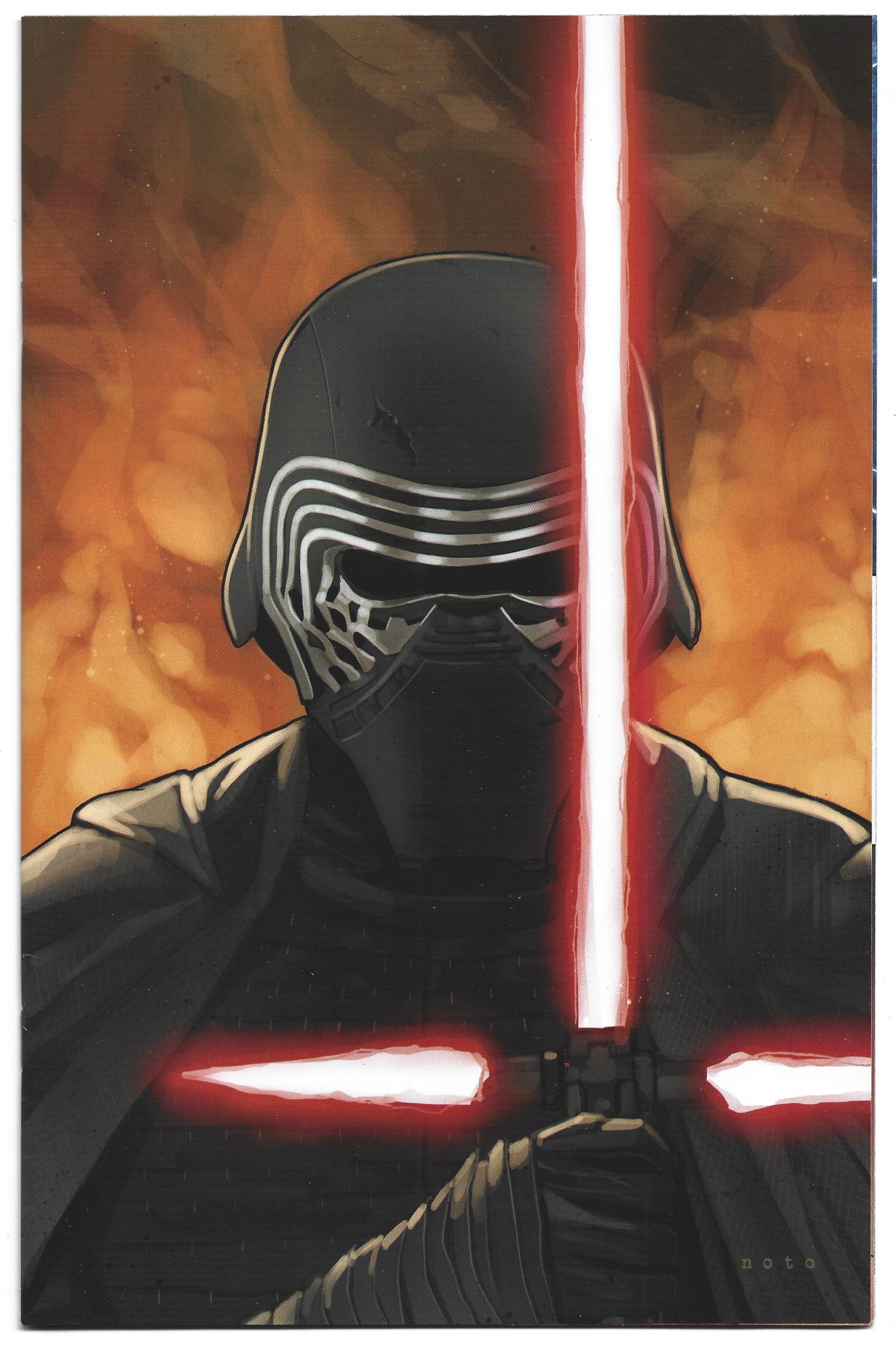 Star Wars Fall of Kylo Ren #1 1:50 Phil Noto Virgin Variant Marvel 2026 VF/NM