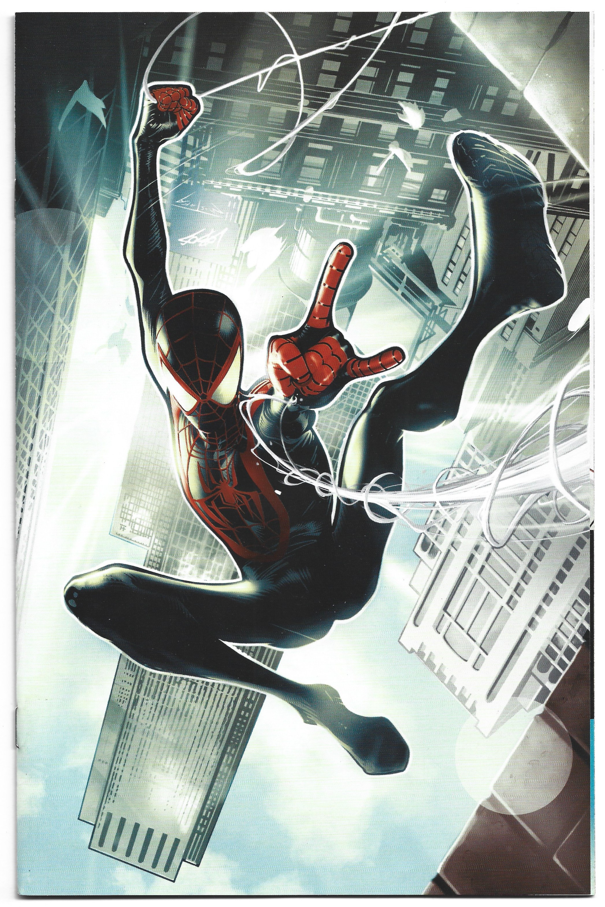 Miles Morales Spider-Man #1 1:100 Pablo Villalobos Virgin Variant Marvel 2026