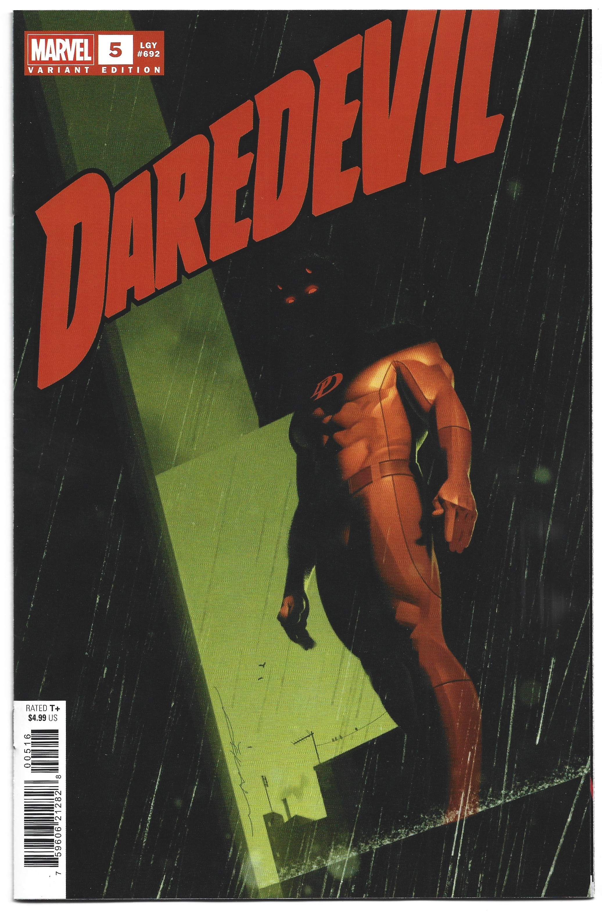 Daredevil #5 1:25 Jeff Dekal Variant Marvel 2026 Phillips Garbett VF