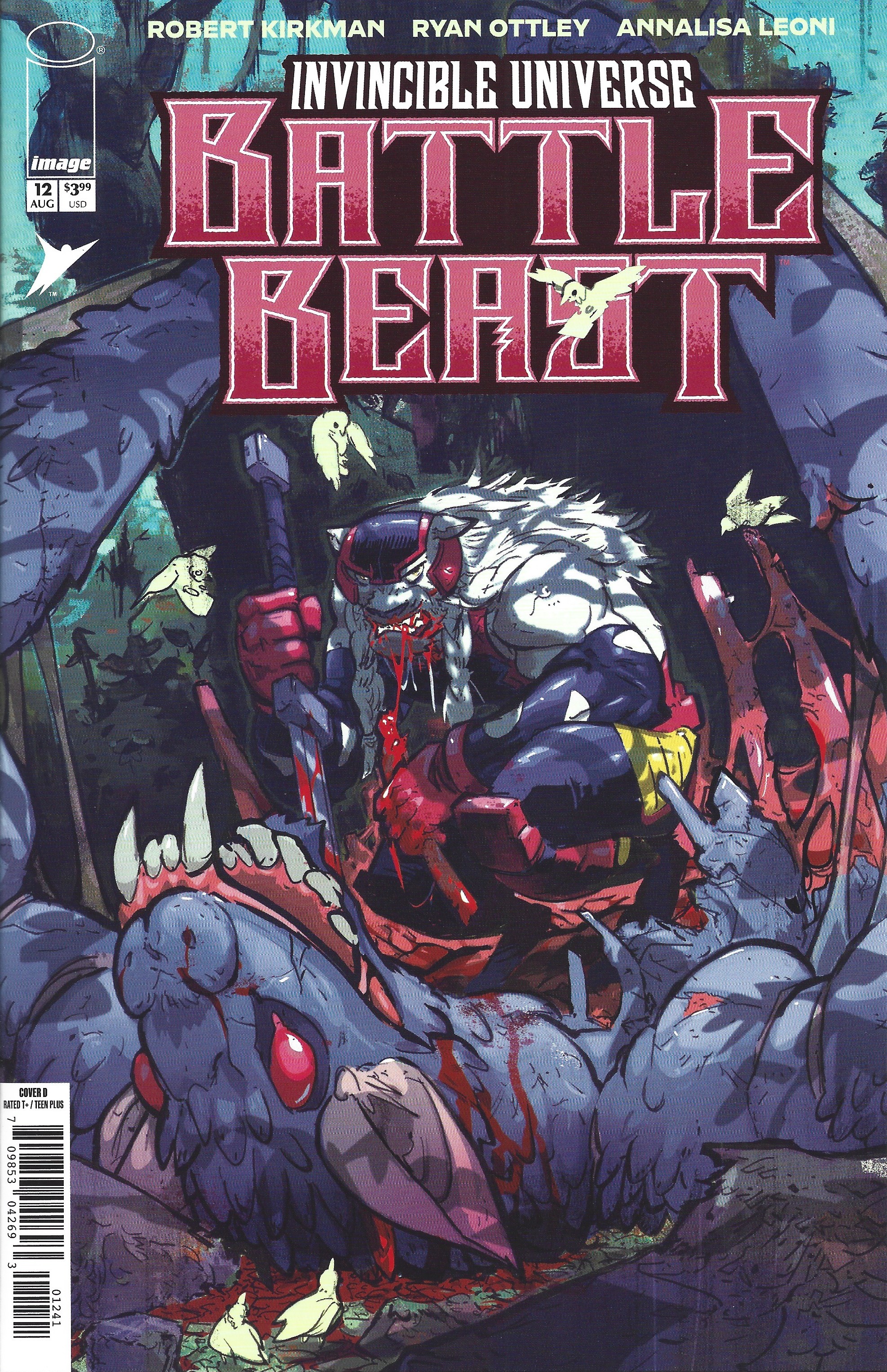 Invincible Universe Battle Beast #12 1:25 Riley Rossmo Variant Image 2026