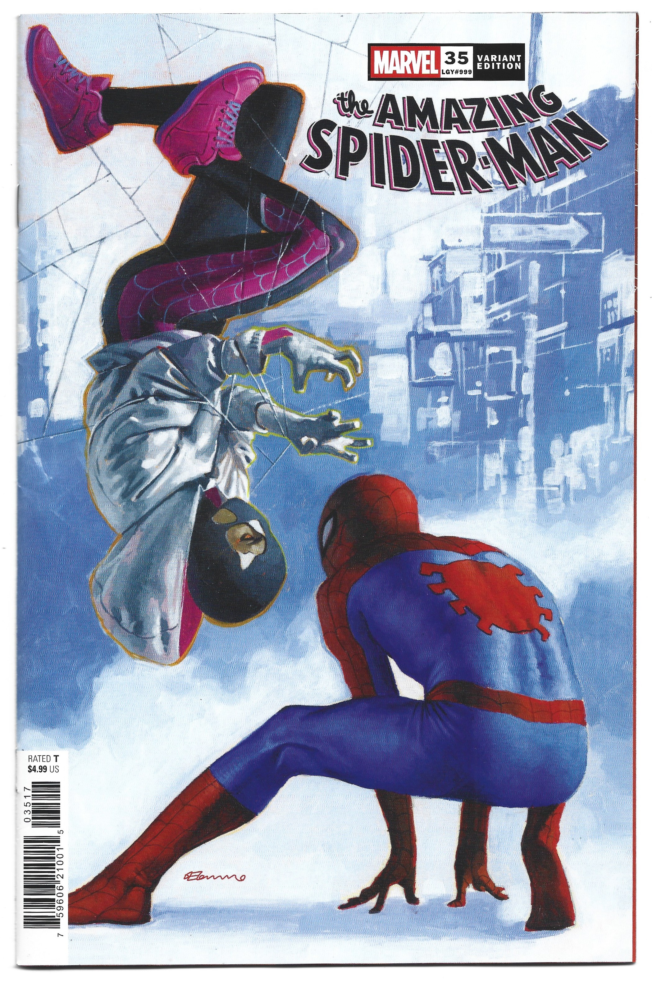Amazing Spider-Man #35 1:25 Fabrizio De Tommasso Variant Marvel 2025 VF/NM