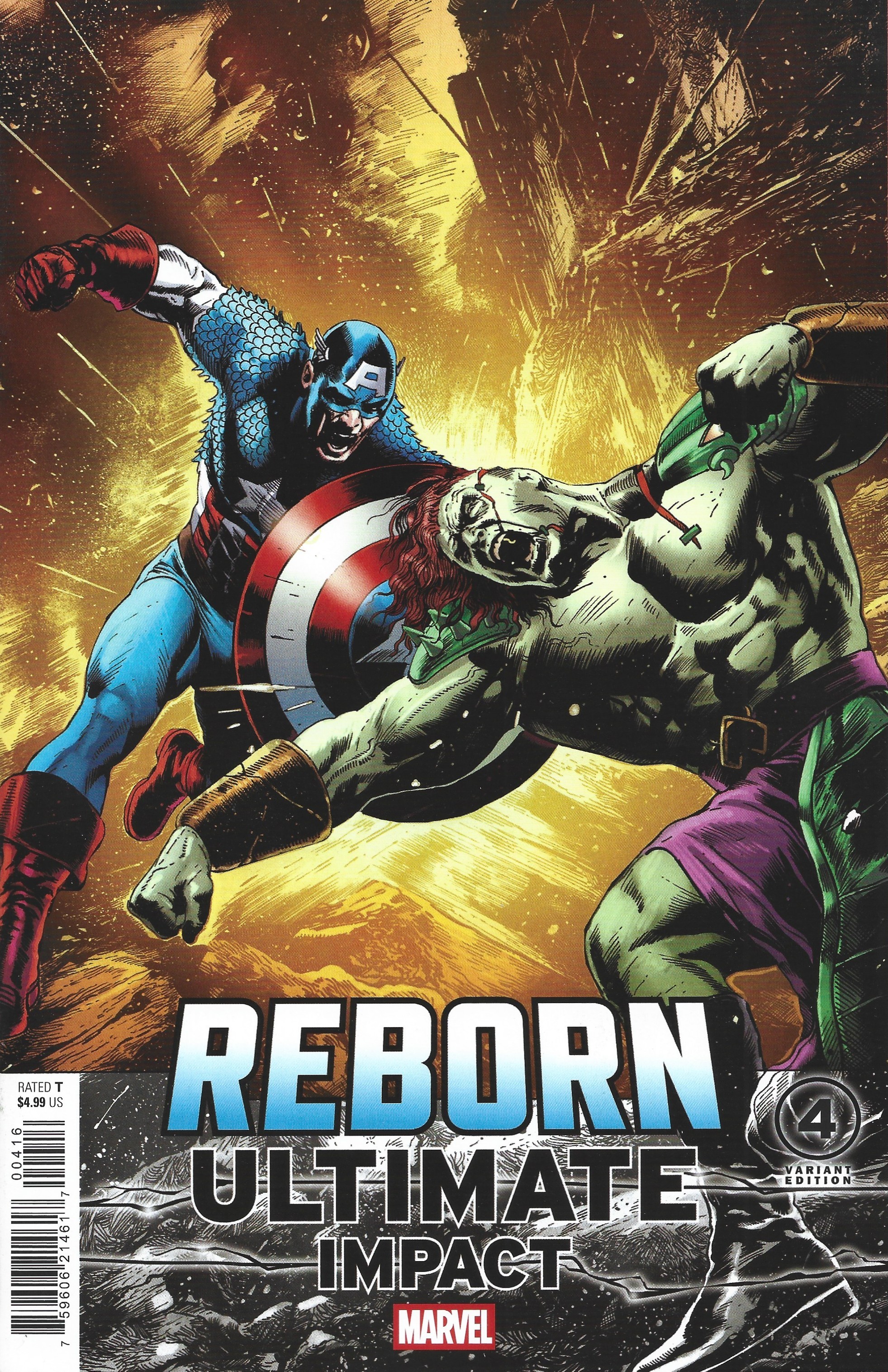 Ultimate Impact Reborn #4 1:25 Carlos Magno Variant Marvel 2026 Chris Condon