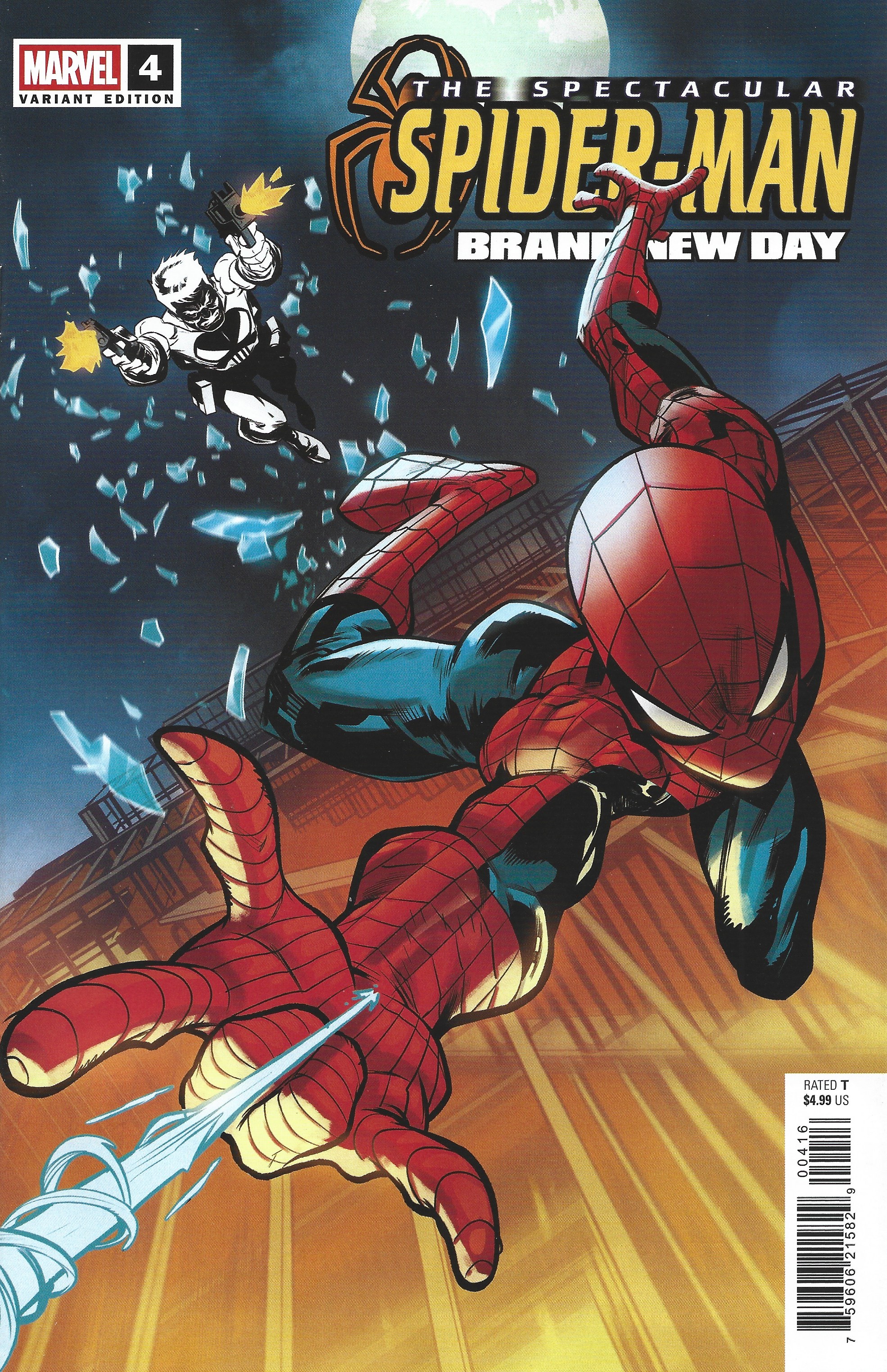 Spectacular Spider-Man Brand New Day #4 1:25 Francesco Manna Variant Marvel 2026