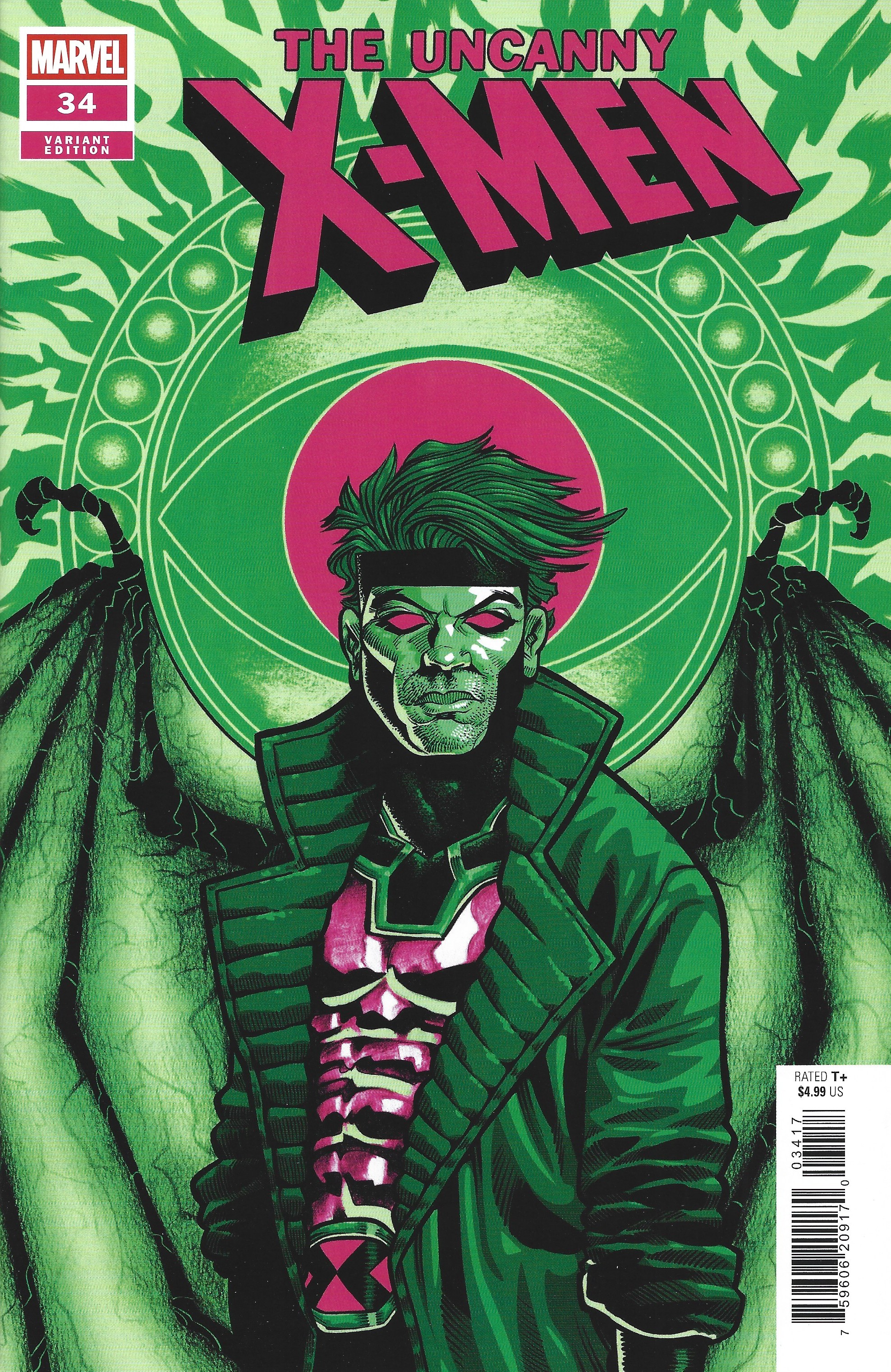 Uncanny X-Men #34 1:25 J Gonzo Variant Marvel 2024 Gail Simone