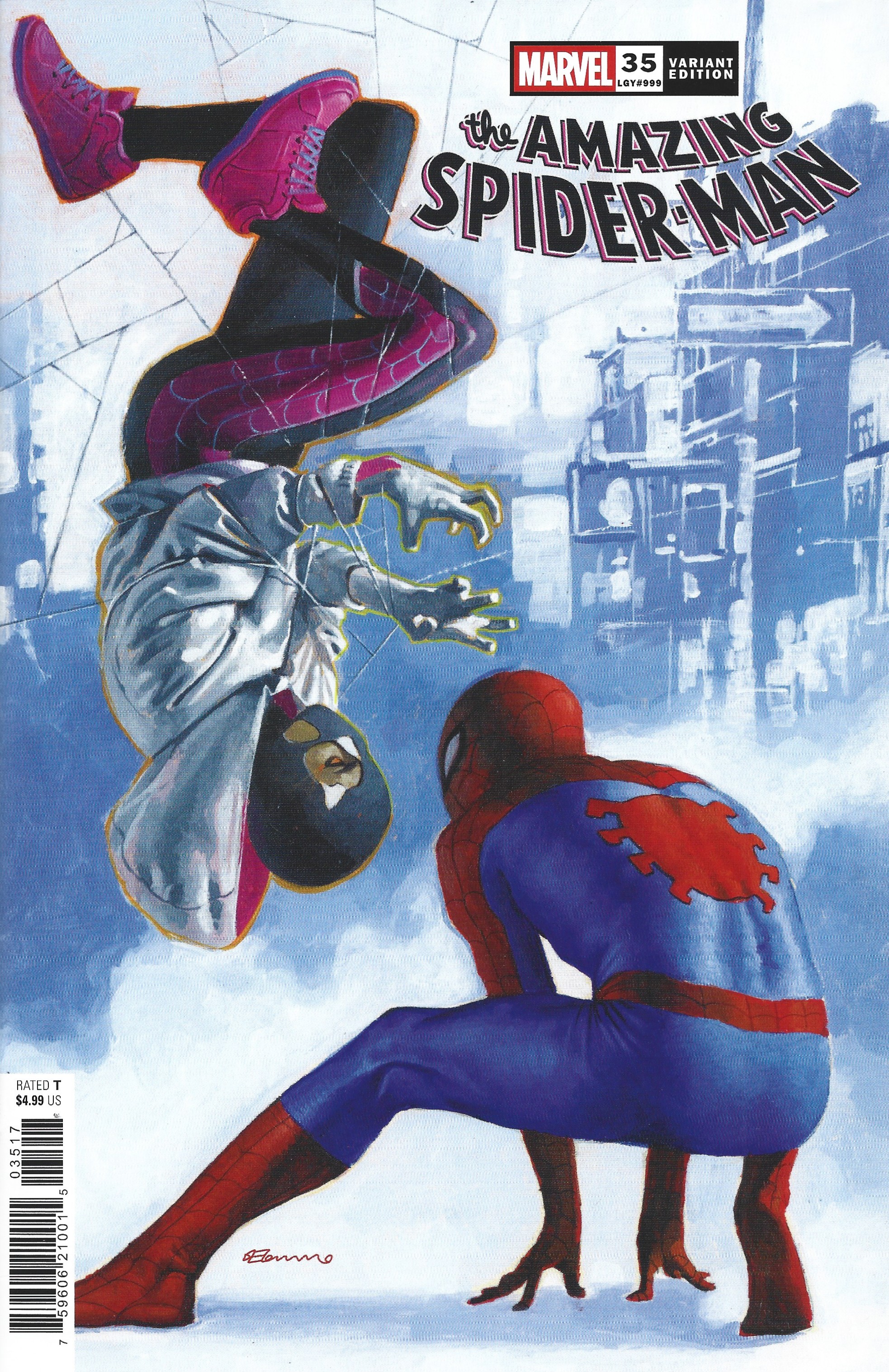 Amazing Spider-Man #35 1:25 Fabrizio De Tommasso Variant Marvel 2025