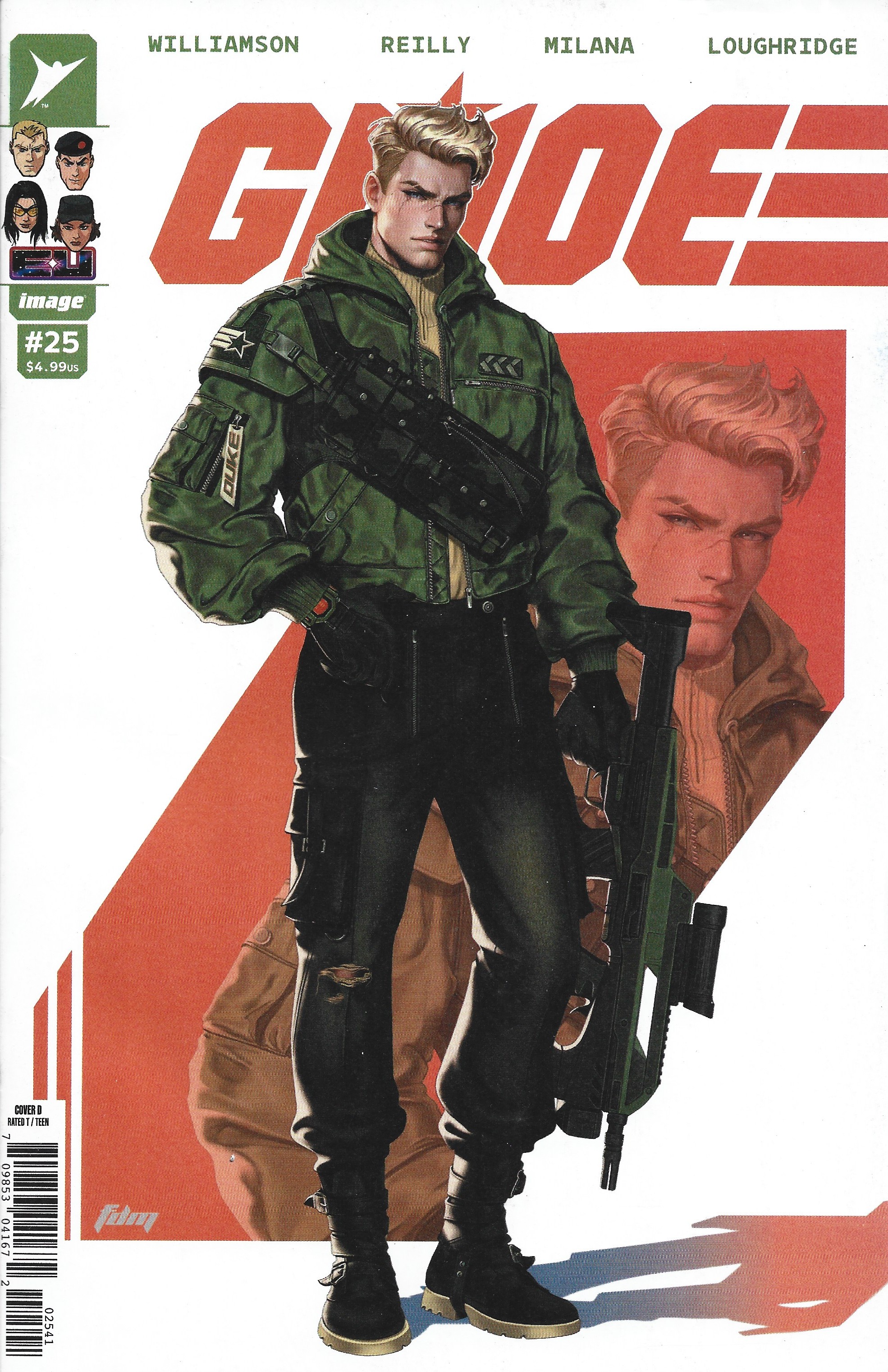 GI Joe #25 1:25 Fadime Yildrim Variant Image 2024 Williamson Energon Univ
