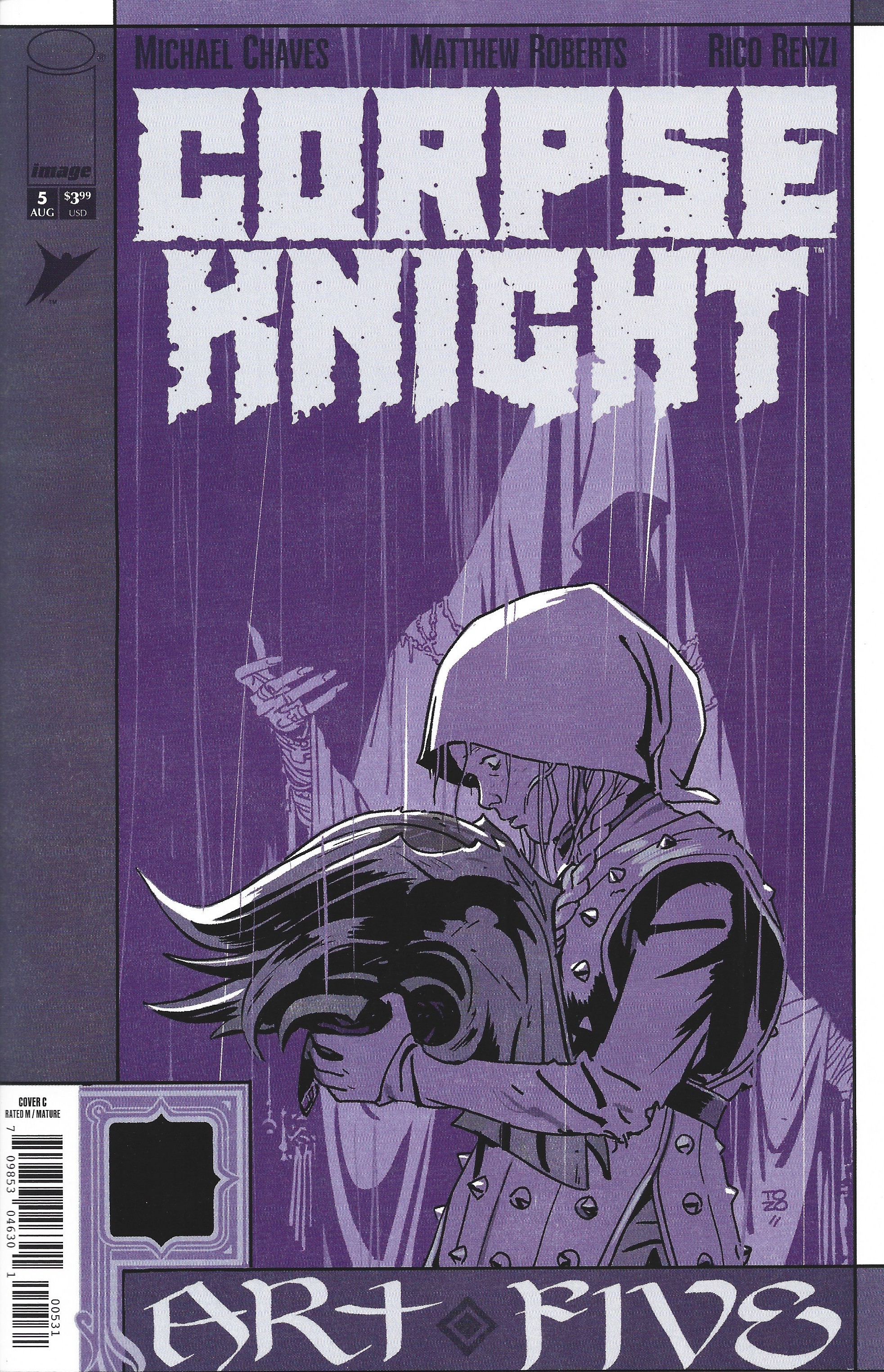 Corpse Knight #5 1:10 Tonci Zonjic Variant Image 2026 Michael Chaves