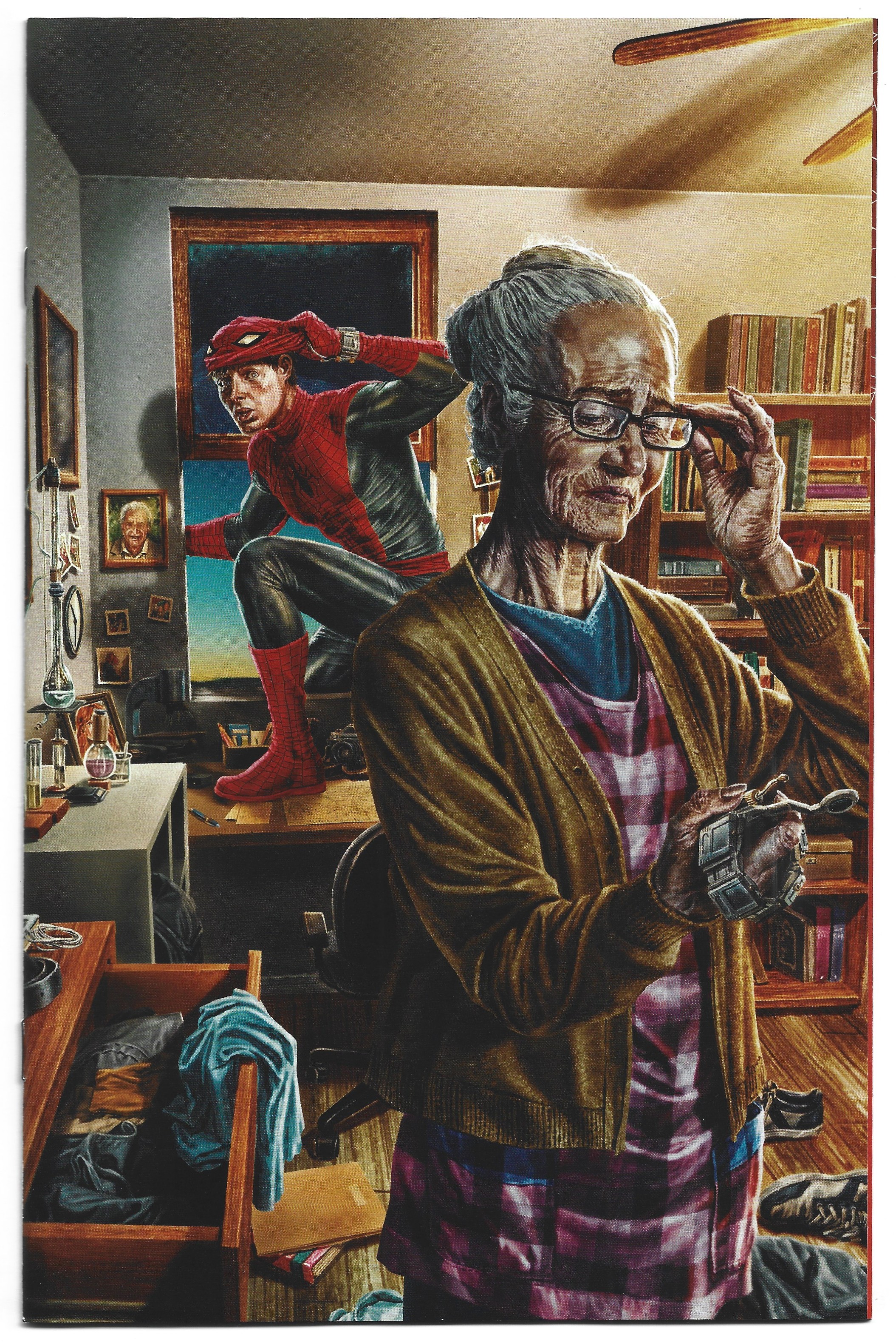Amazing Spider-Man #35 1:100 Bermejo Amazing Visions Virgin Var Marvel 2025
