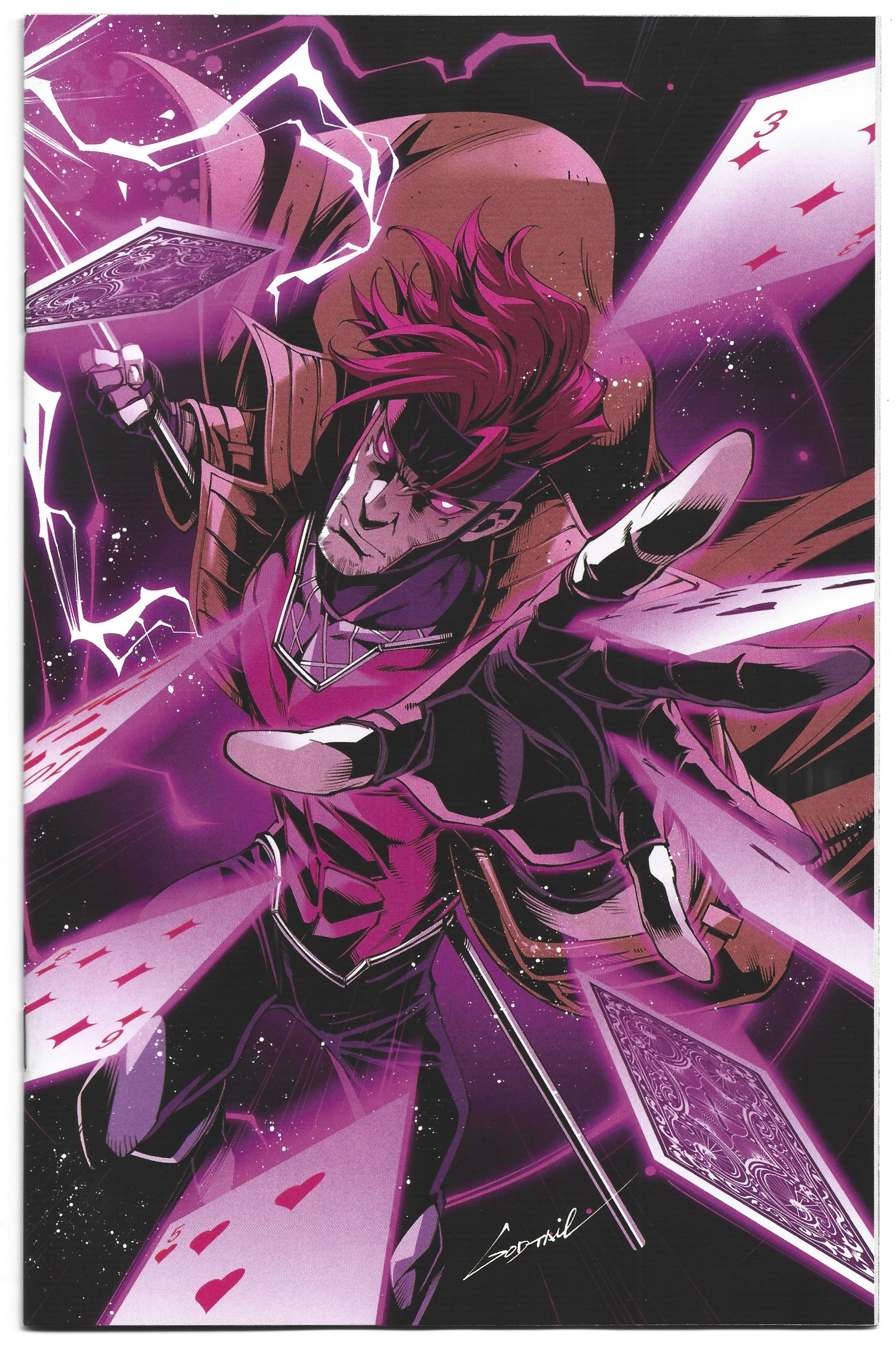 Gambit Wanted #2 1:50 Godtail Virgin Variant Marvel 2026 Chris Claremont