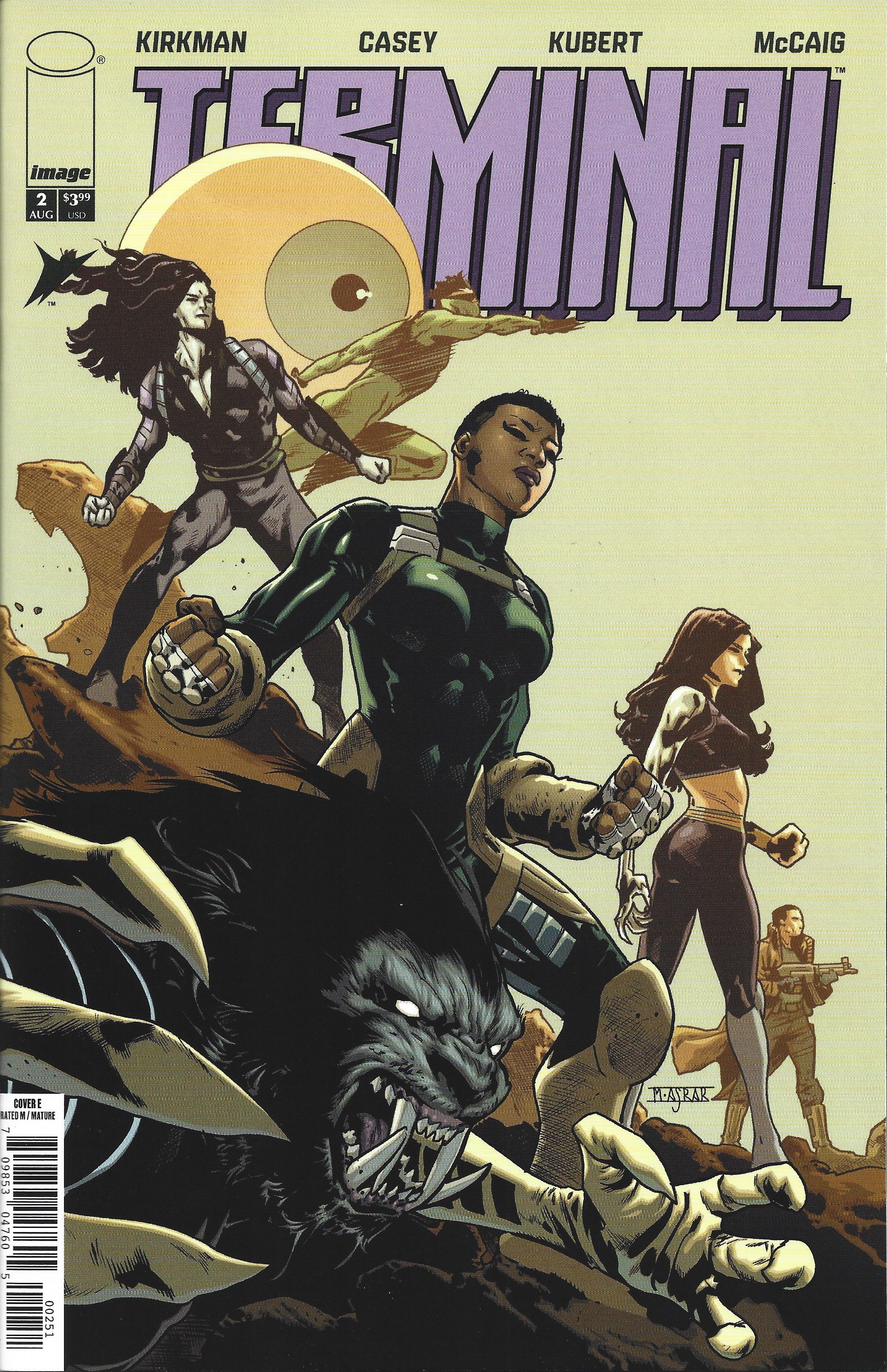 Terminal #2 1:50 Mahmud Asrar Variant Image 2026 Kirkman Casey