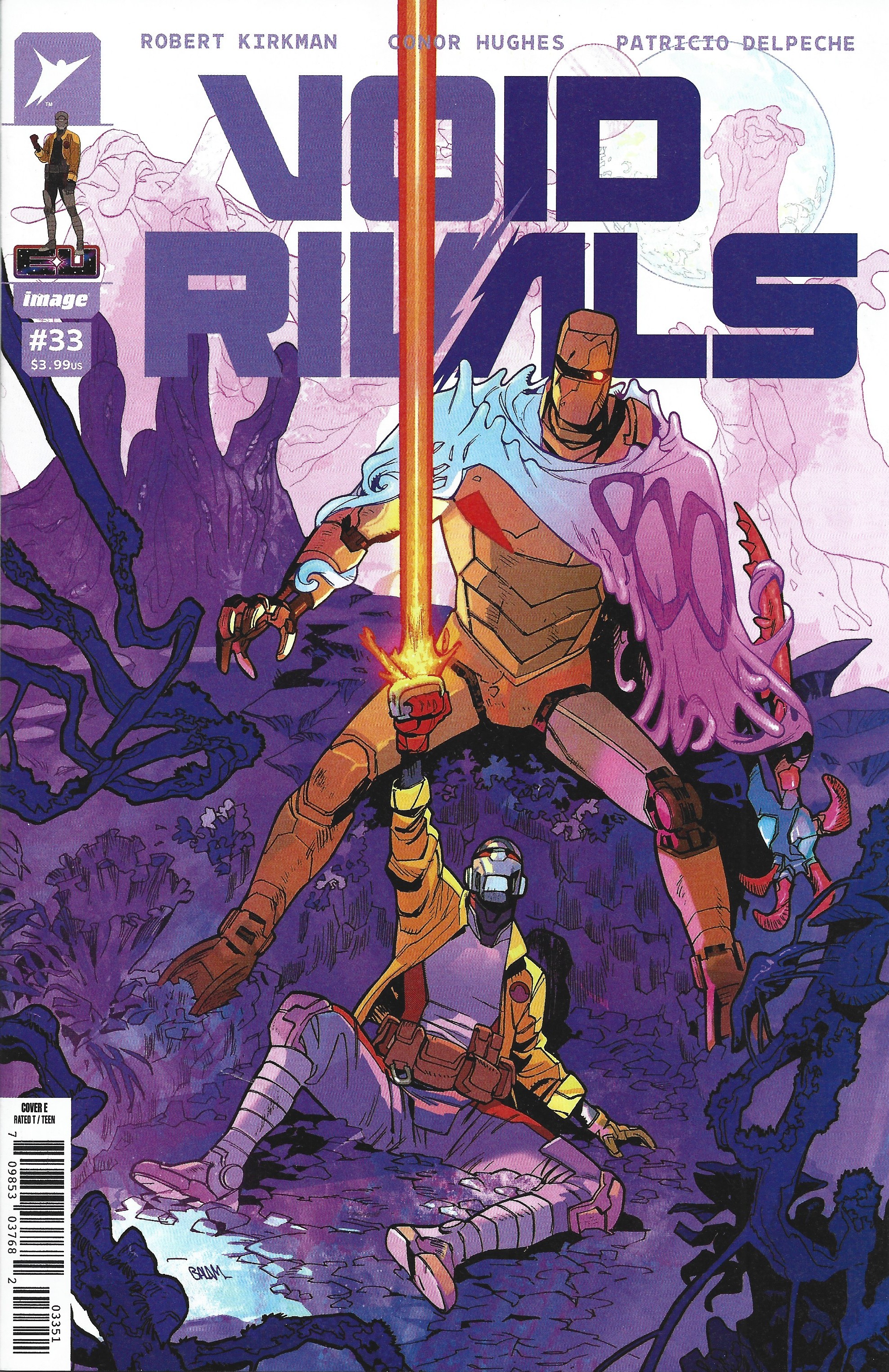 Void Rivals #33 1:50 Balam Variant Image 2023 Kirkman Energon Universe