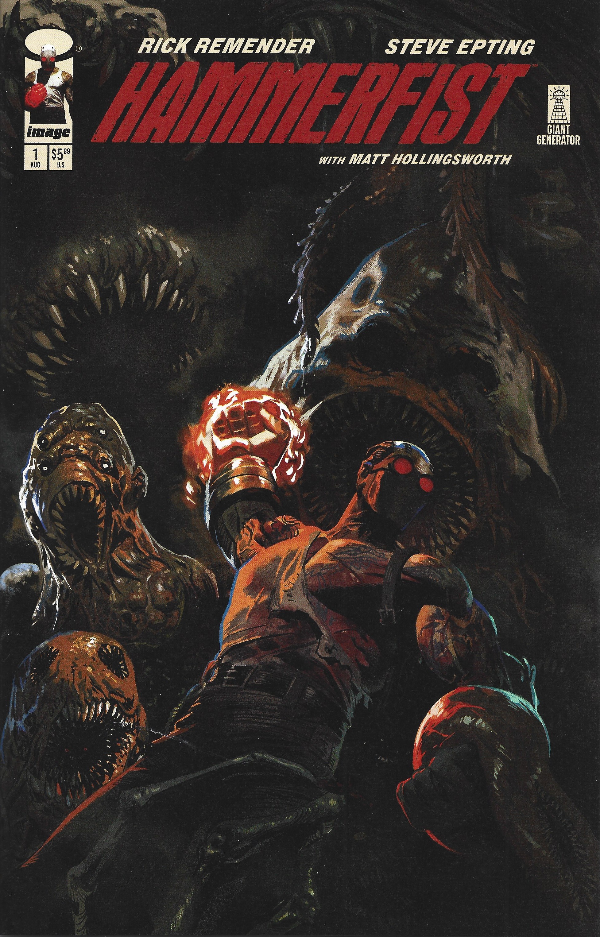 Hammerfist #1 1:50 Daniel Acuna Variant Image 2026 Remender Epting