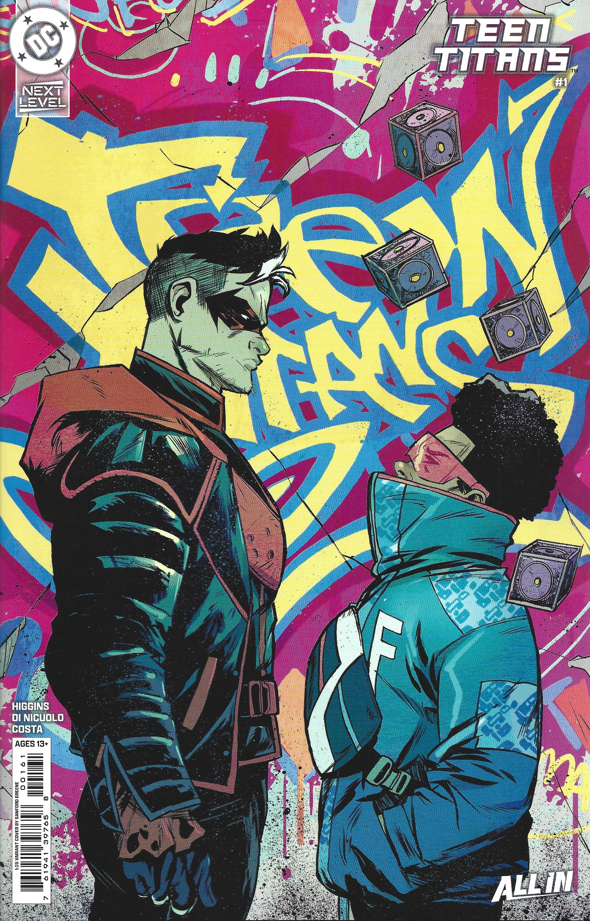 Teen Titans #1 1:25 Sanford Greene Variant DC 2026 Kyle Higgins