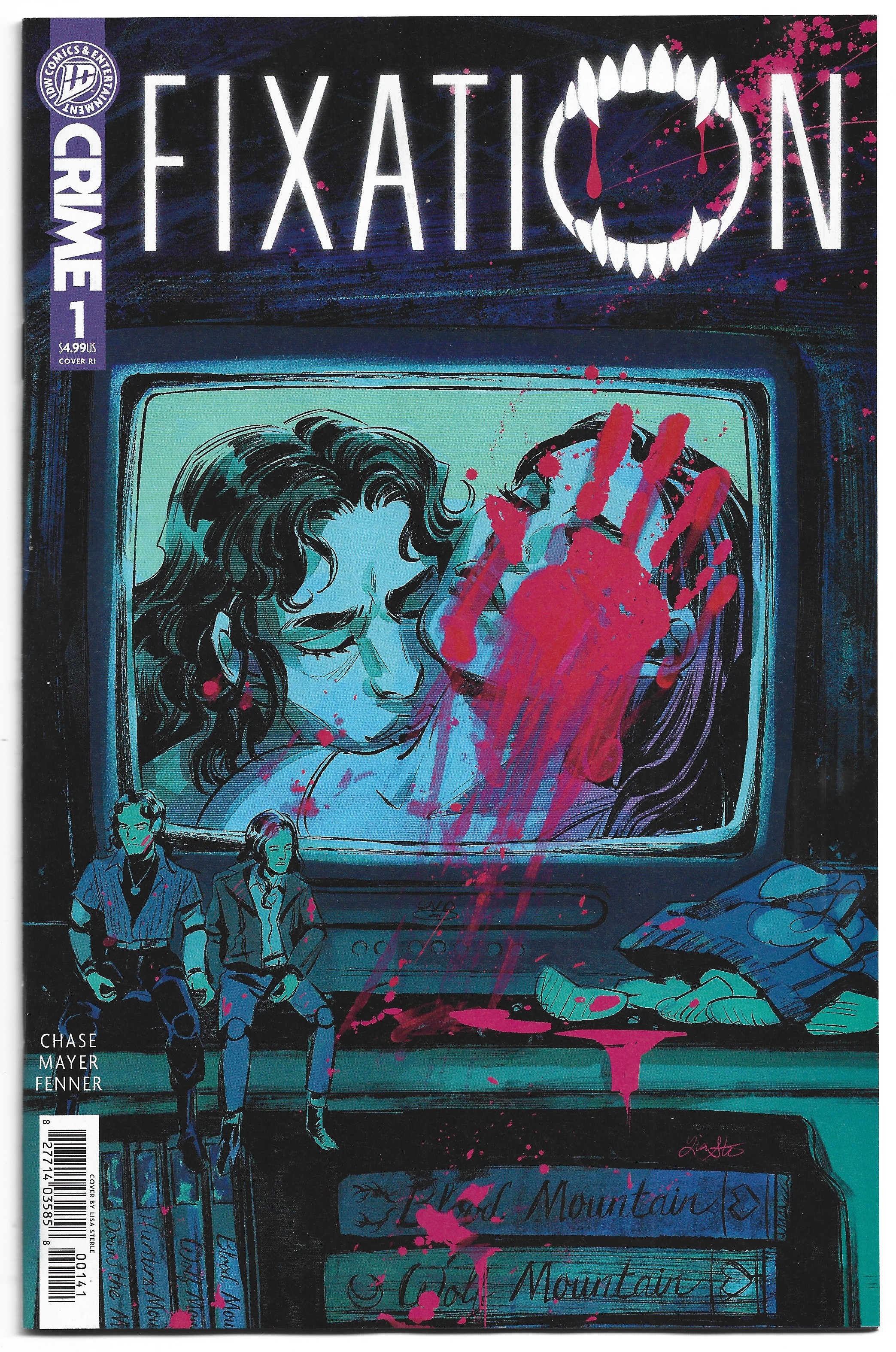 Fixation #1 1:10 Lisa Sterle Variant IDW Crime 2026 Amy Chase NM-