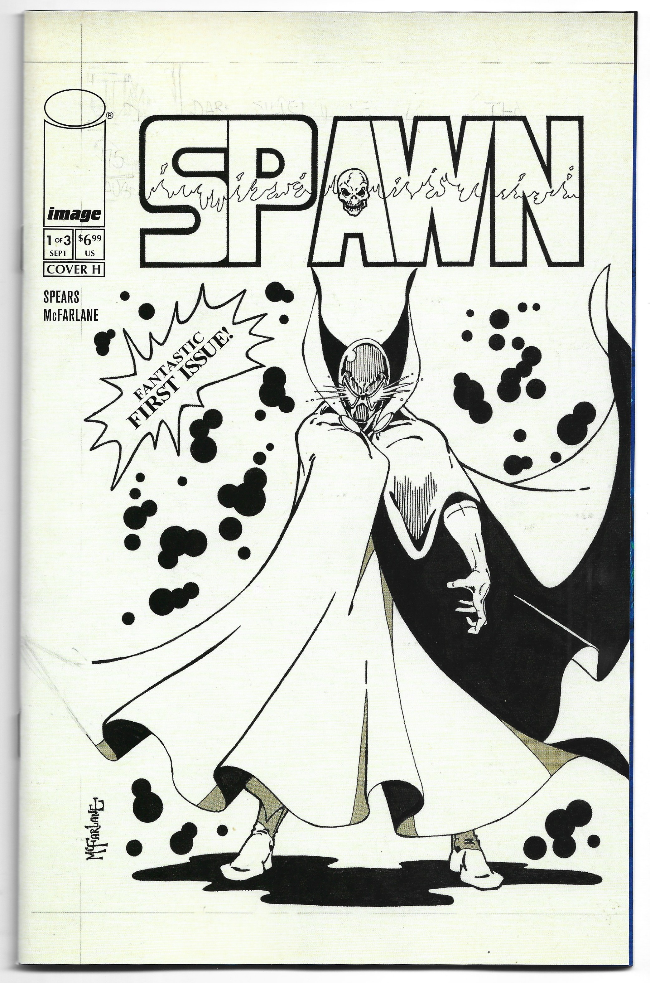 Spawn '77 #1 1:100 Todd McFarlane Original 1977 Variant Image 2026 NM-