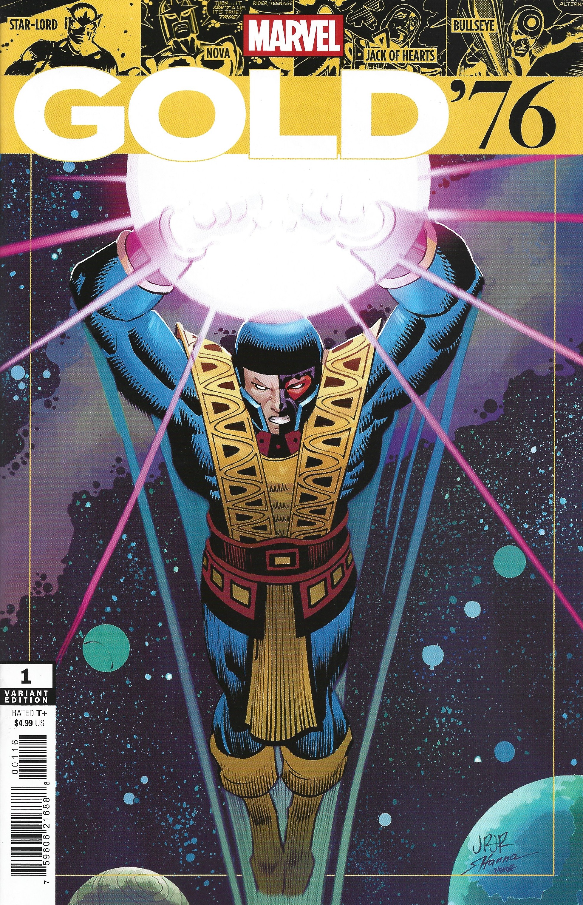Marvel Gold '76 #1 1:25 John Romita Jr Variant 2026 Phillips Musabekov