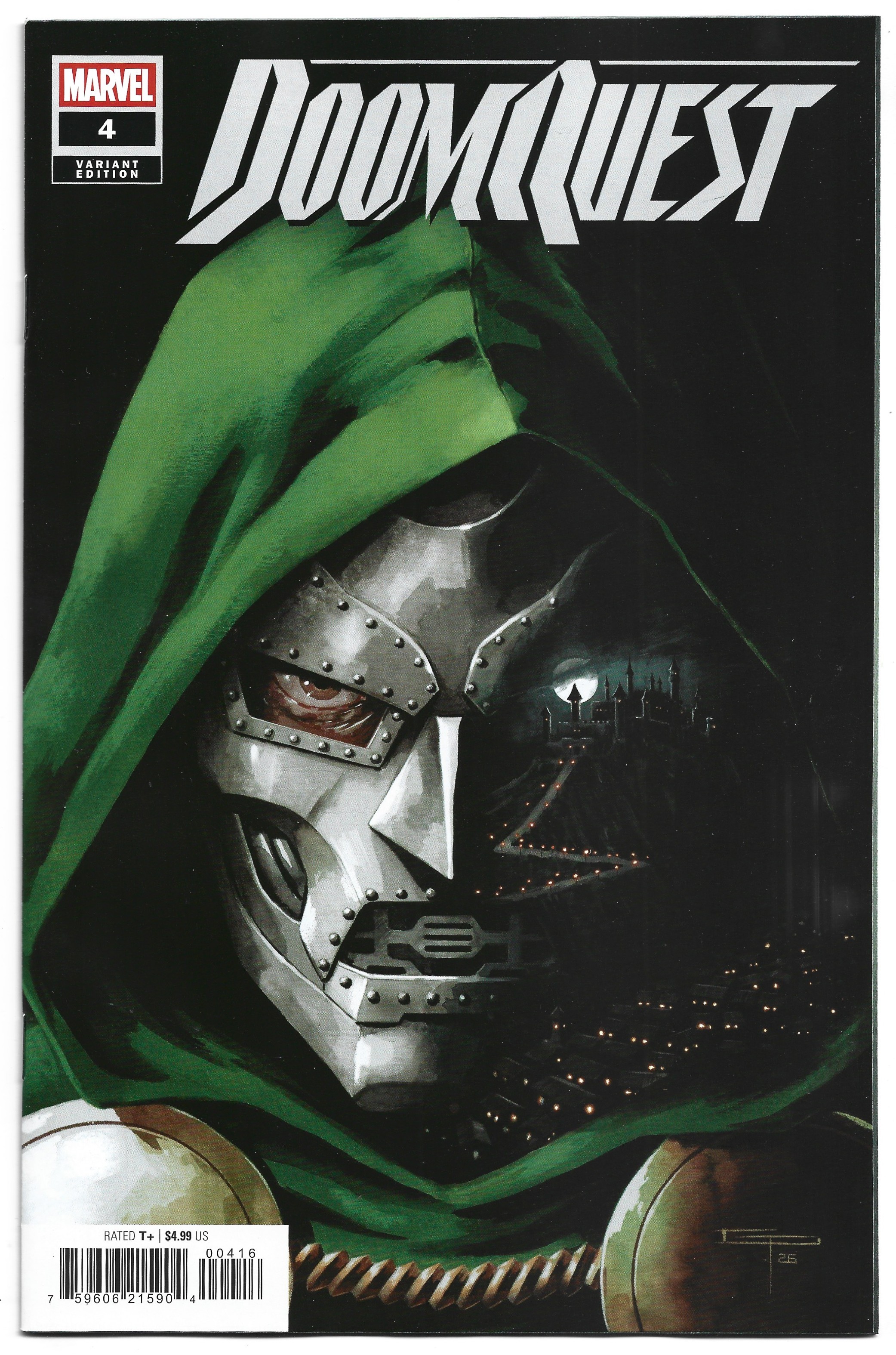 DoomQuest #4 1:25 German Peralta Variant Marvel 2026 Ryan North NM-