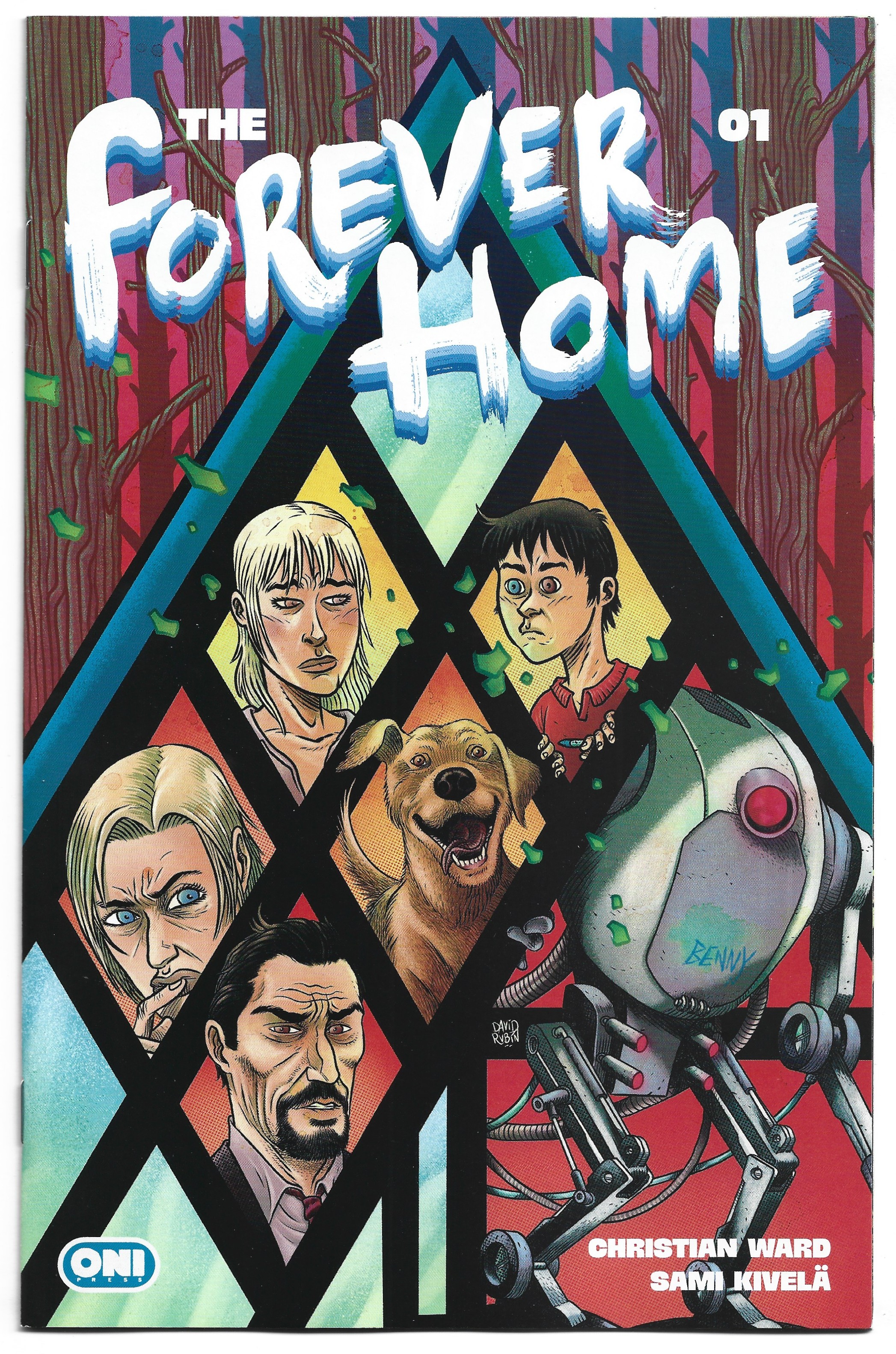Forever Home #1 1:20 David Rubin Variant Oni Press 2026 Ward Kivela NM-