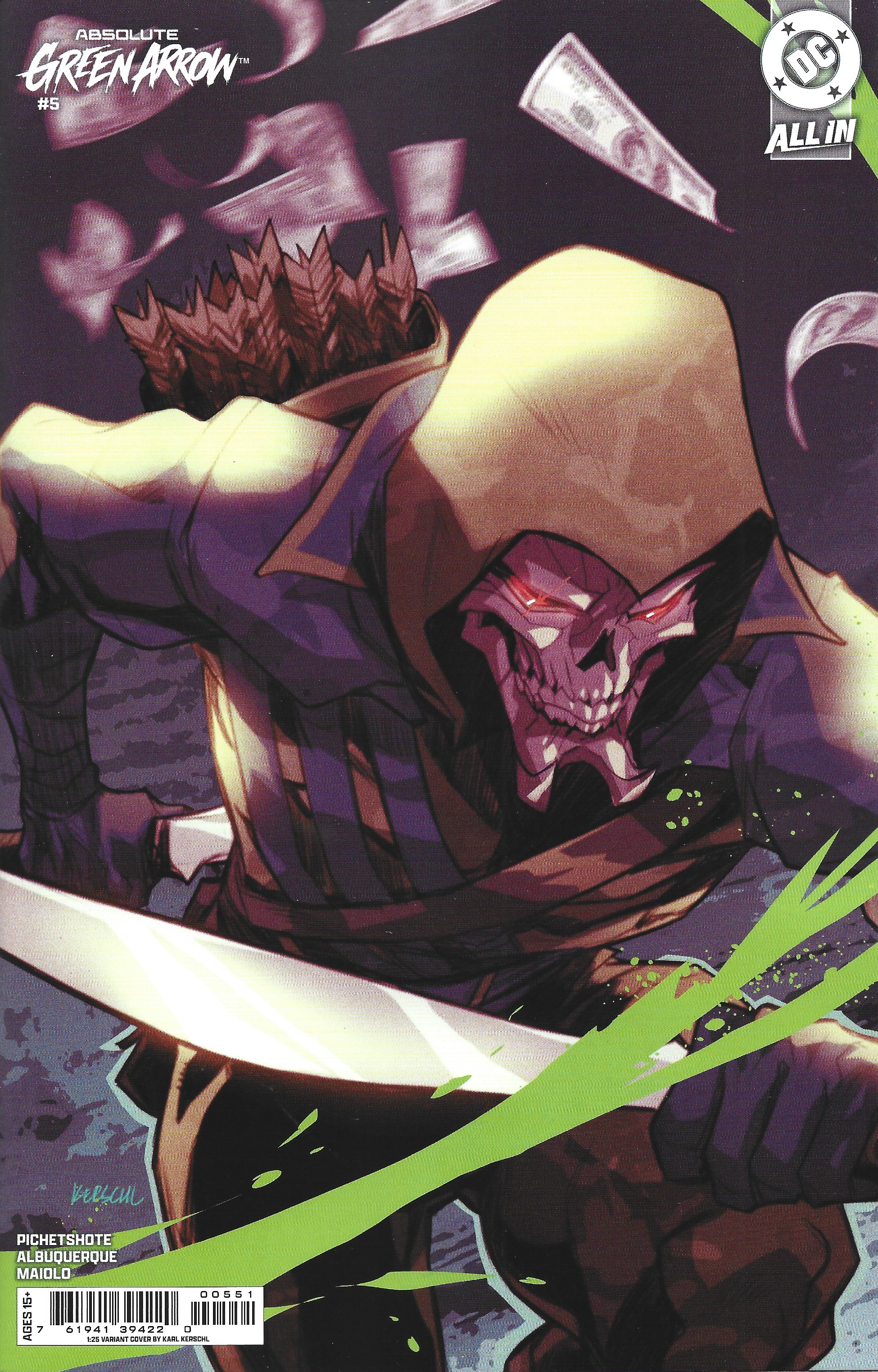 Absolute Green Arrow #5 1:25 Karl Kerschl Var DC 2026 Pichetshote Albuquerque