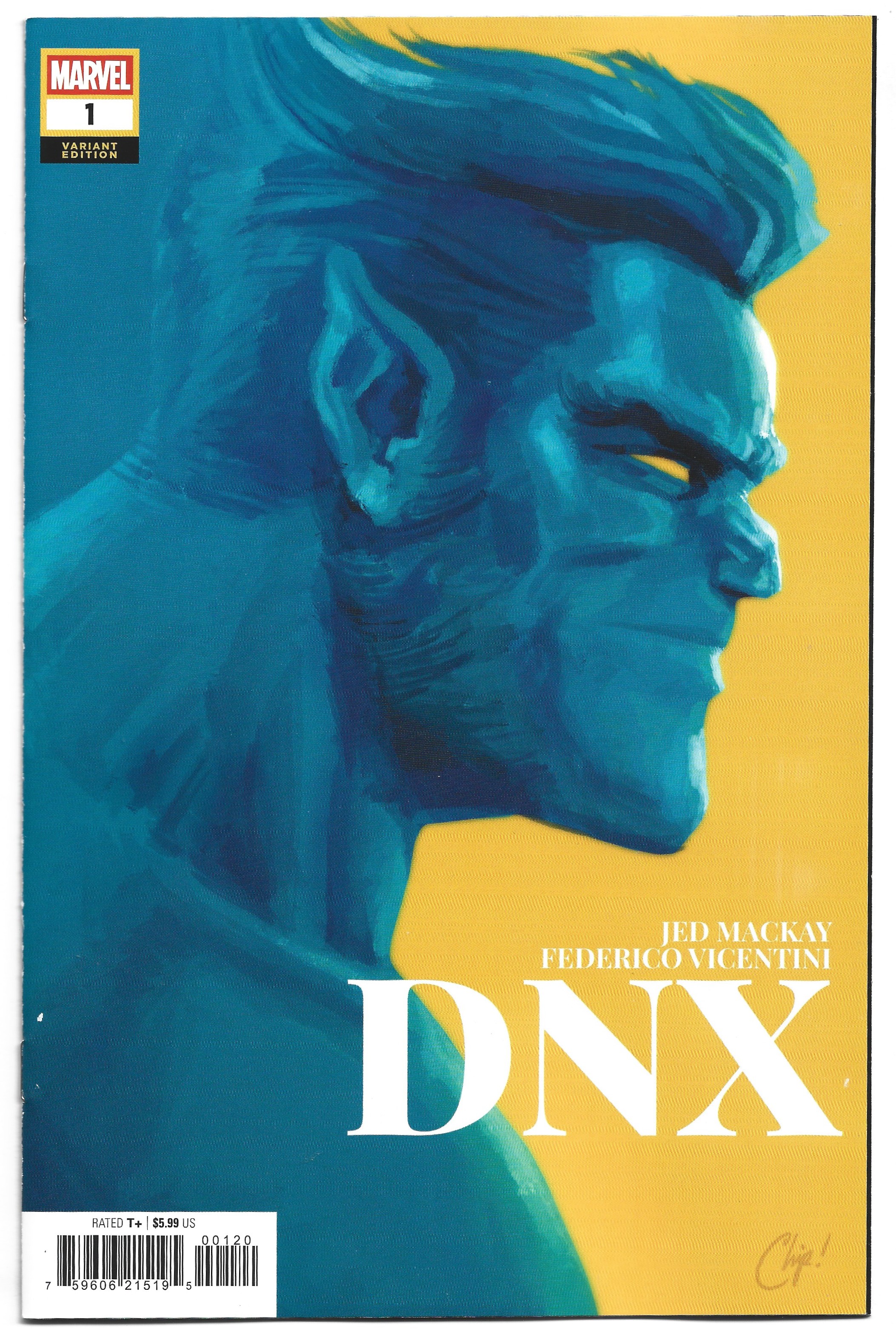 DNX #1 1:500 Chip Zdarsky Variant Marvel 2026 X-Men Fantastic Four VF/NM
