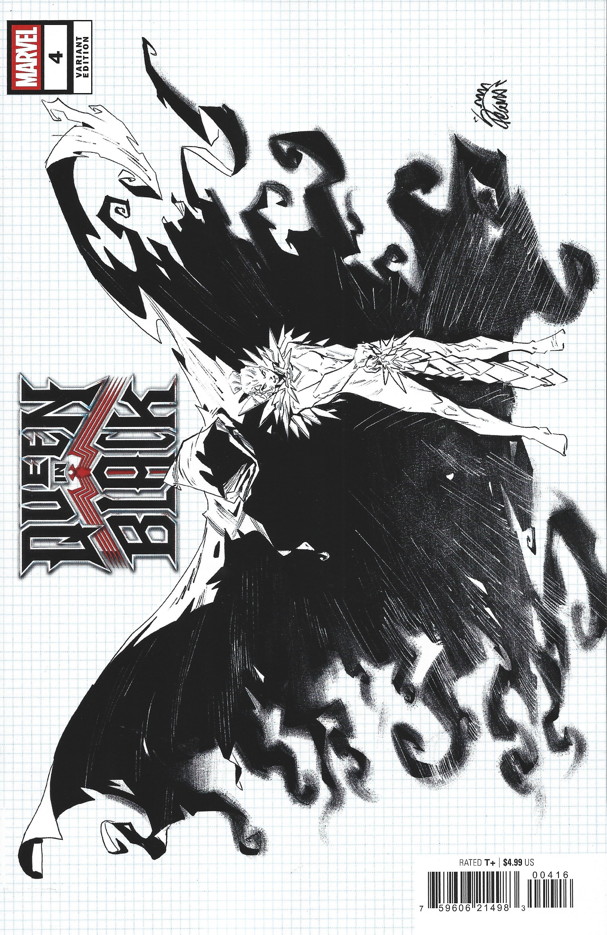 Queen in Black #4 1:10 Ryan Stegman Design Variant Marvel 2026 Al Ewing