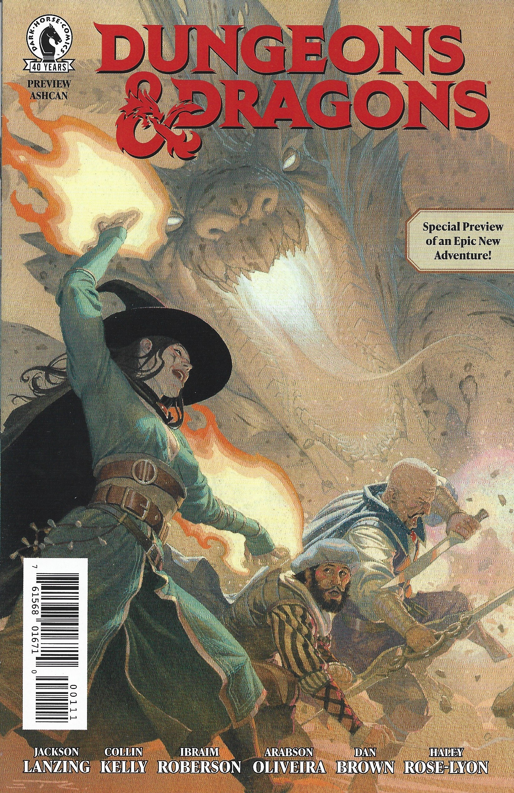 Dungeons & Dragons / Magic the Gathering Mage of Zhalfir Preview Ashcan 2026