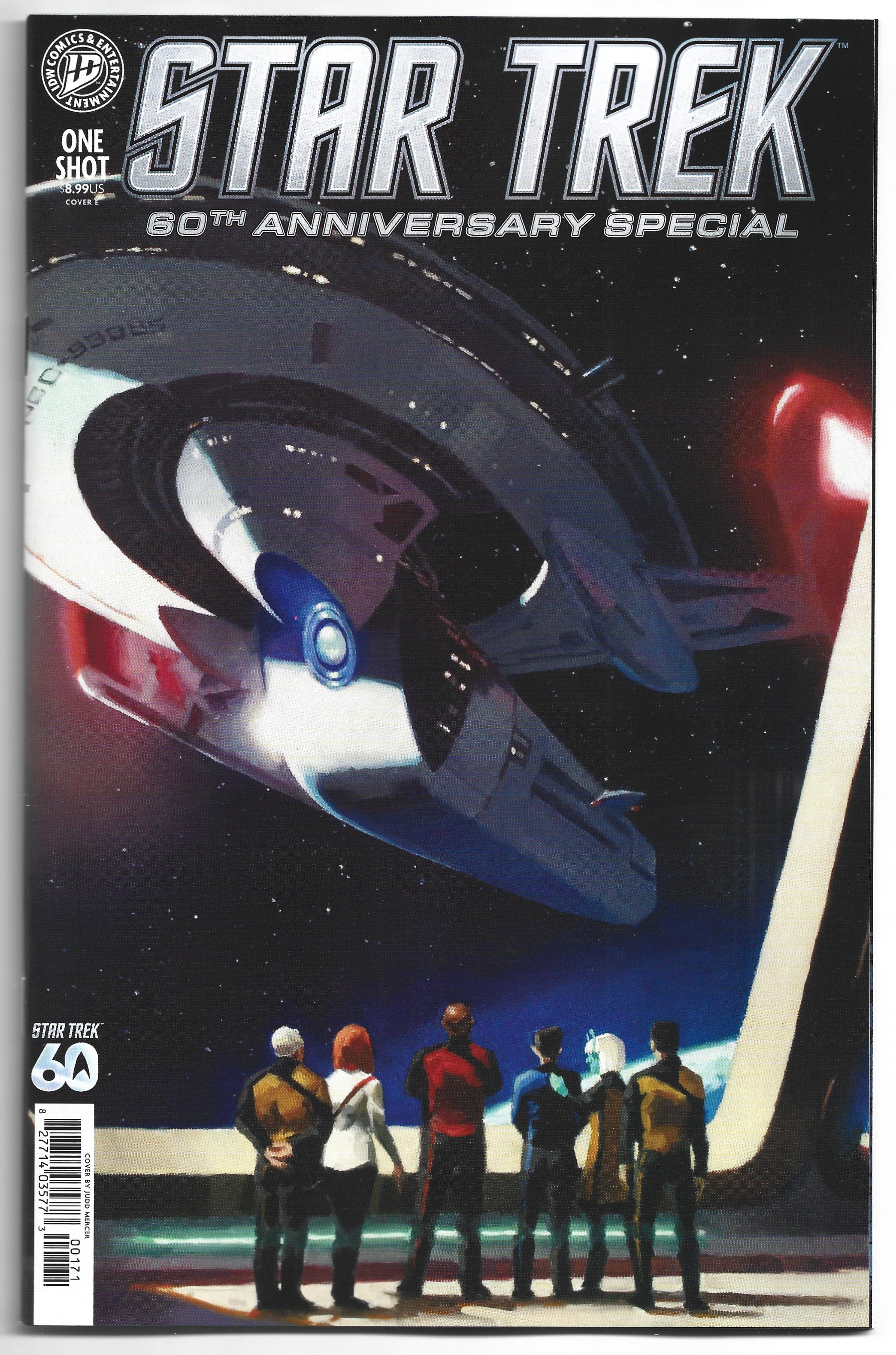 Star Trek 60th Anniversary Special #1 Judd Mercer Variant IDW 2026 VF/NM