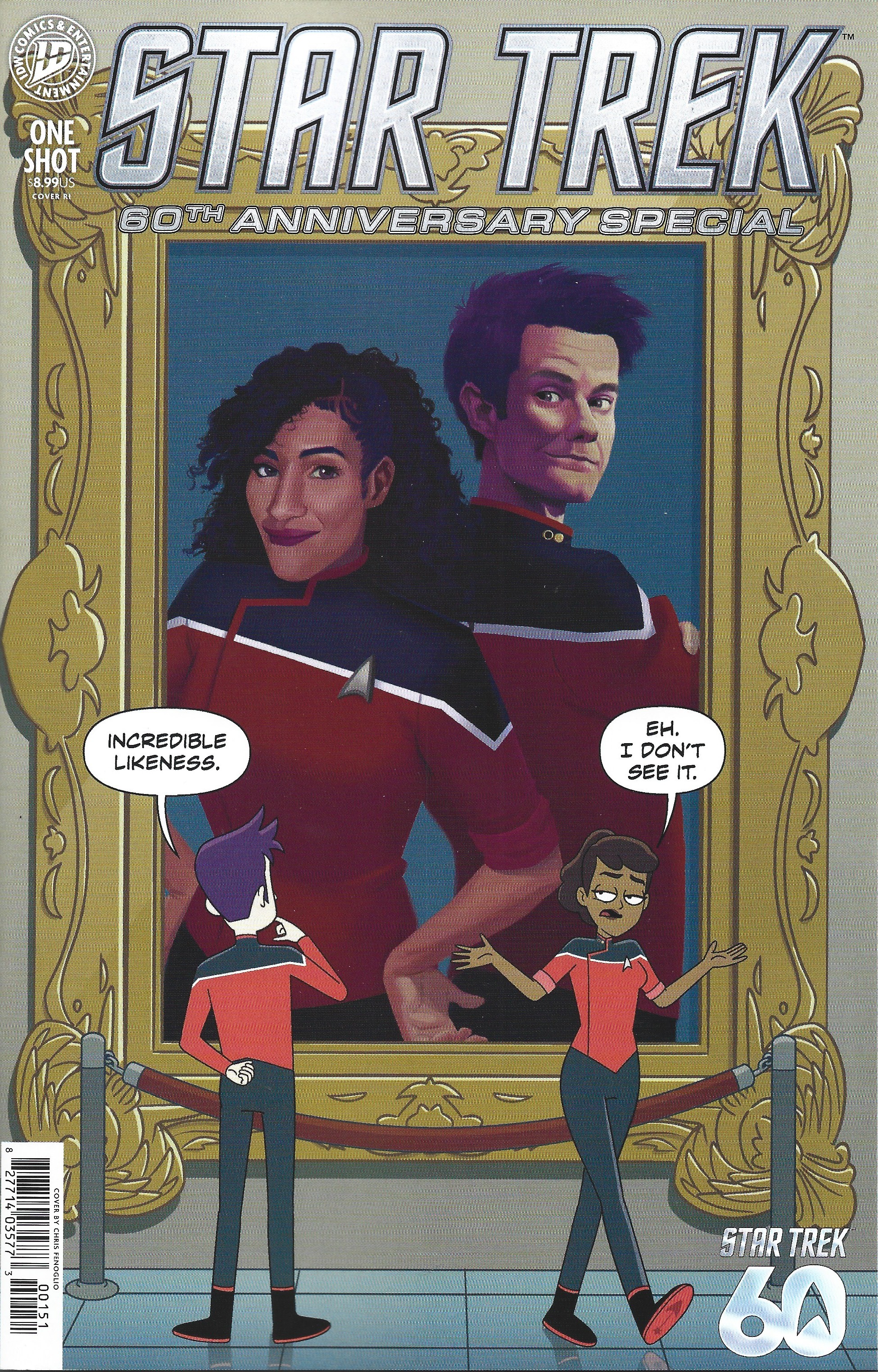 Star Trek 60th Anniversary Special #1 1:15 Chris Fenoglio Variant IDW 2026