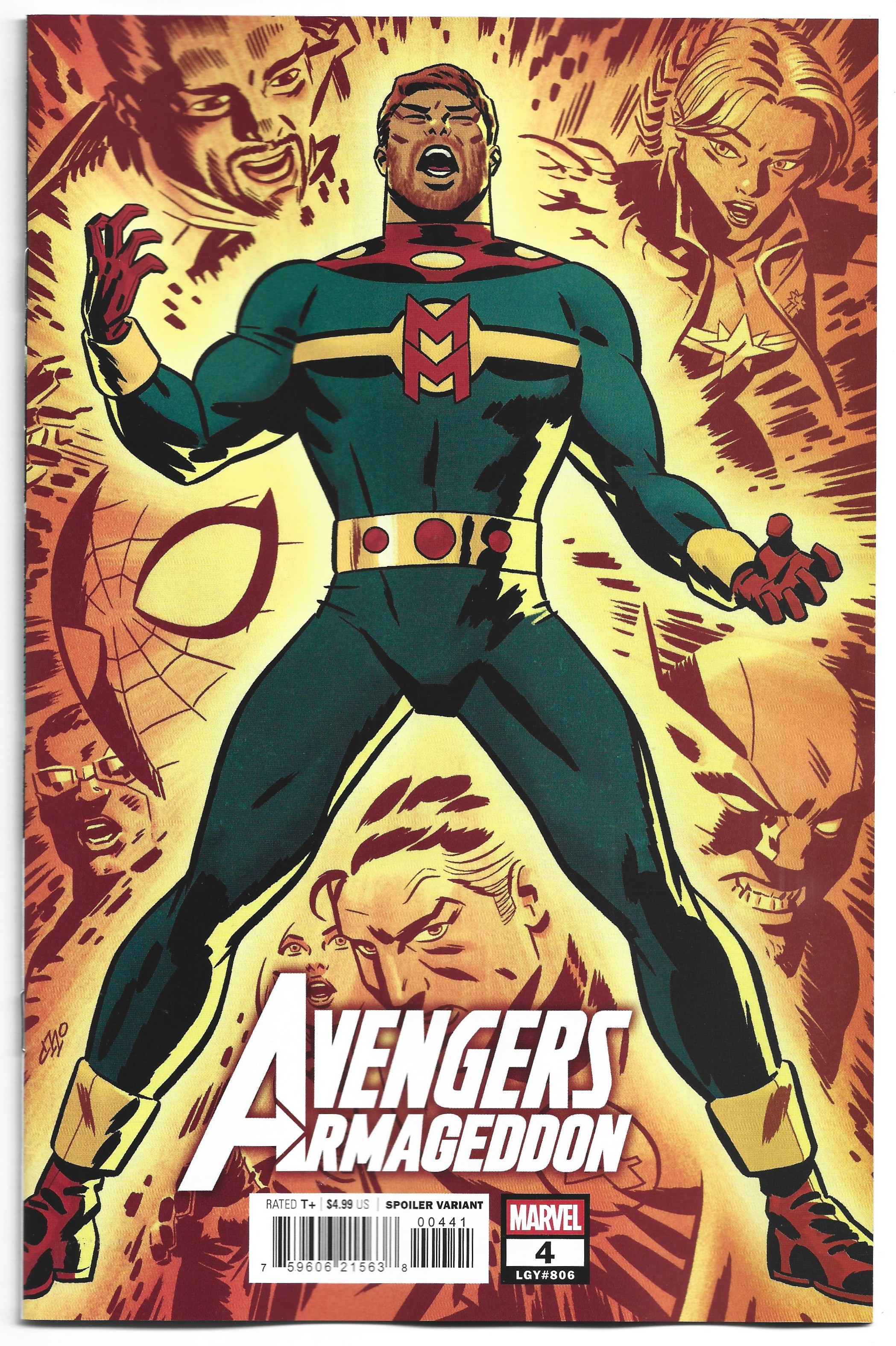 Avengers Armageddon #4 Michael Cho Spoiler Var Mister Miracle Marvel 2026 NM-
