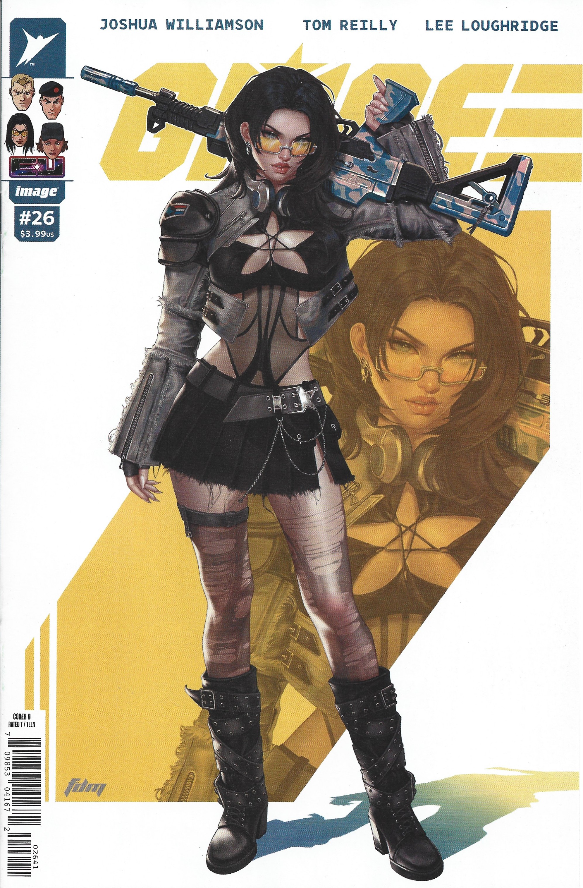 GI Joe #26 1:25 Fadime Yildrim Variant Image 2024 Joshua Williamson