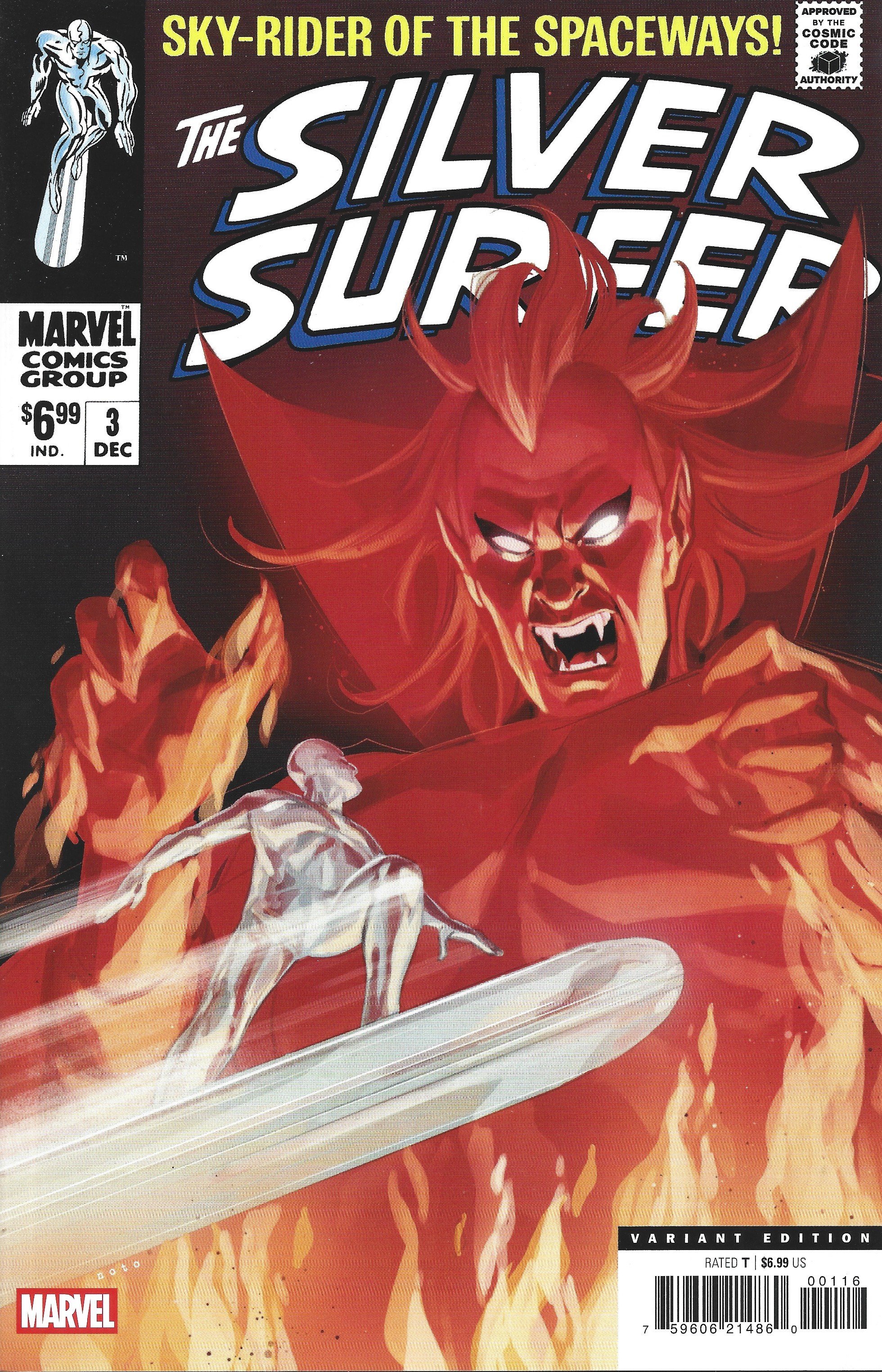 Silver Surfer #3 Facsimile Edition 1:25 Phil Noto Variant Marvel 2026 Stan Lee