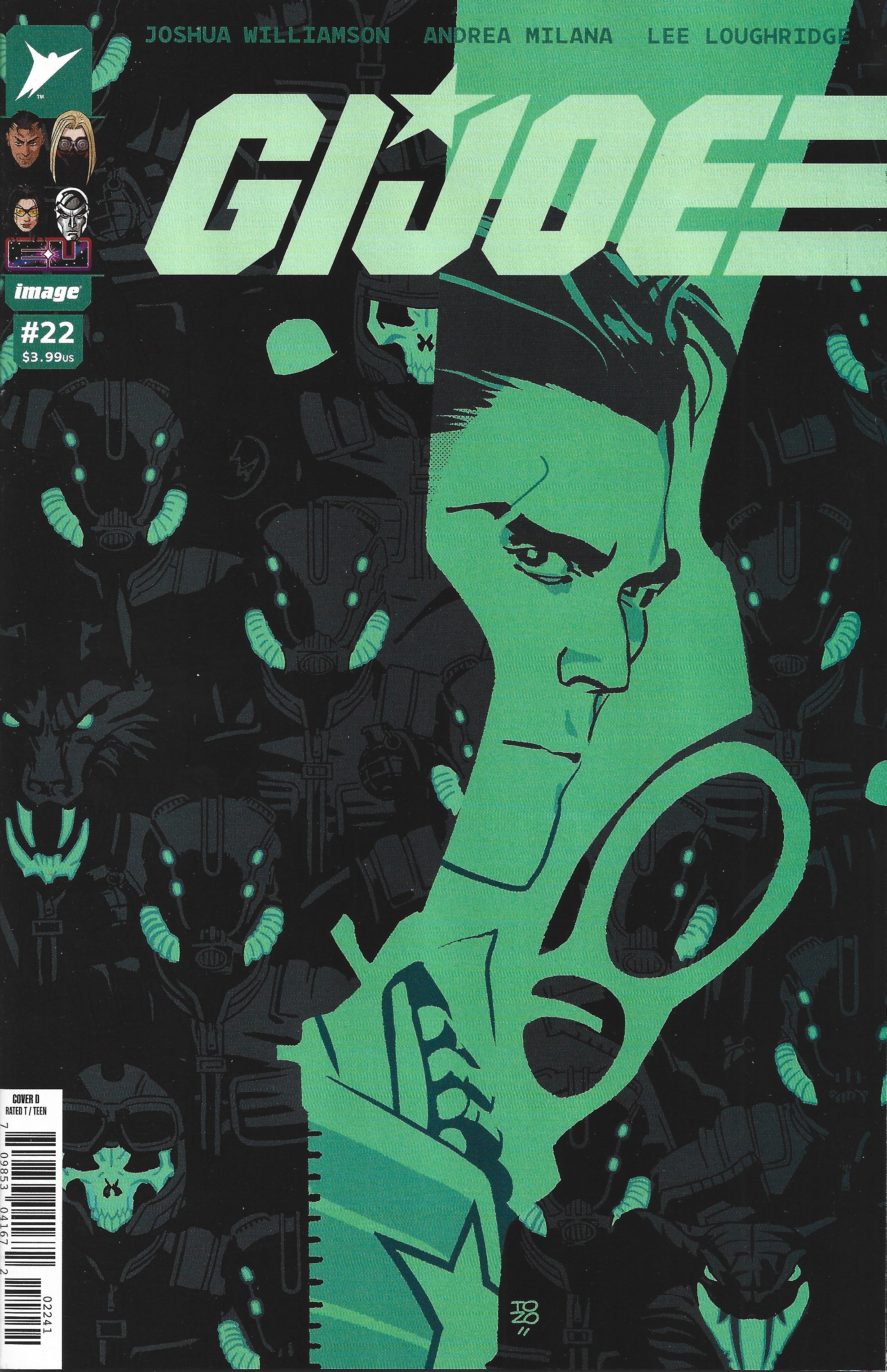 GI Joe #22 1:25 Tonci Zonjic Variant Image 2024 Williamson Energon Universe