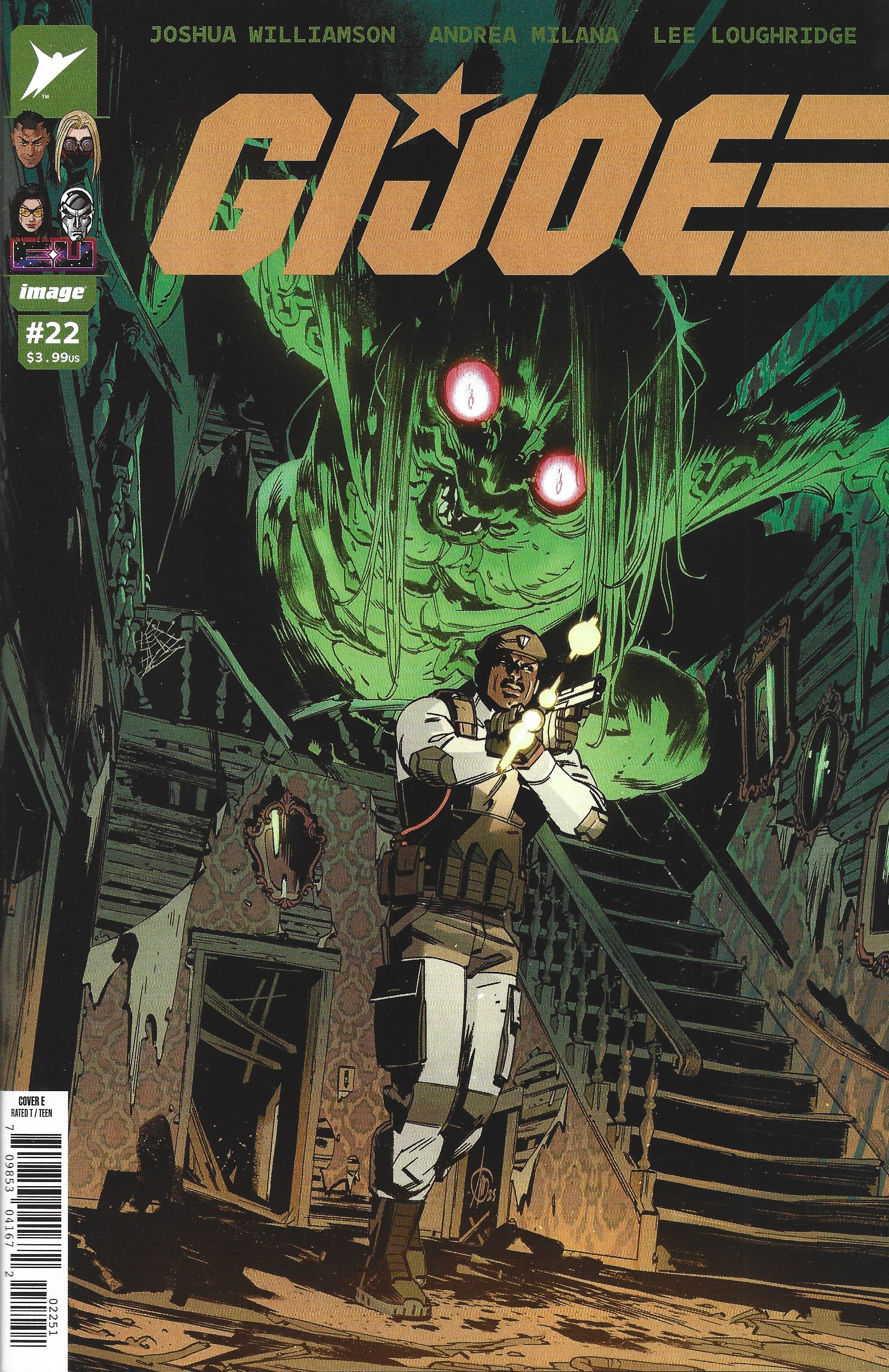 GI Joe #22 1:50 Andrea Milana Variant Image 2024 Williamson Energon Universe