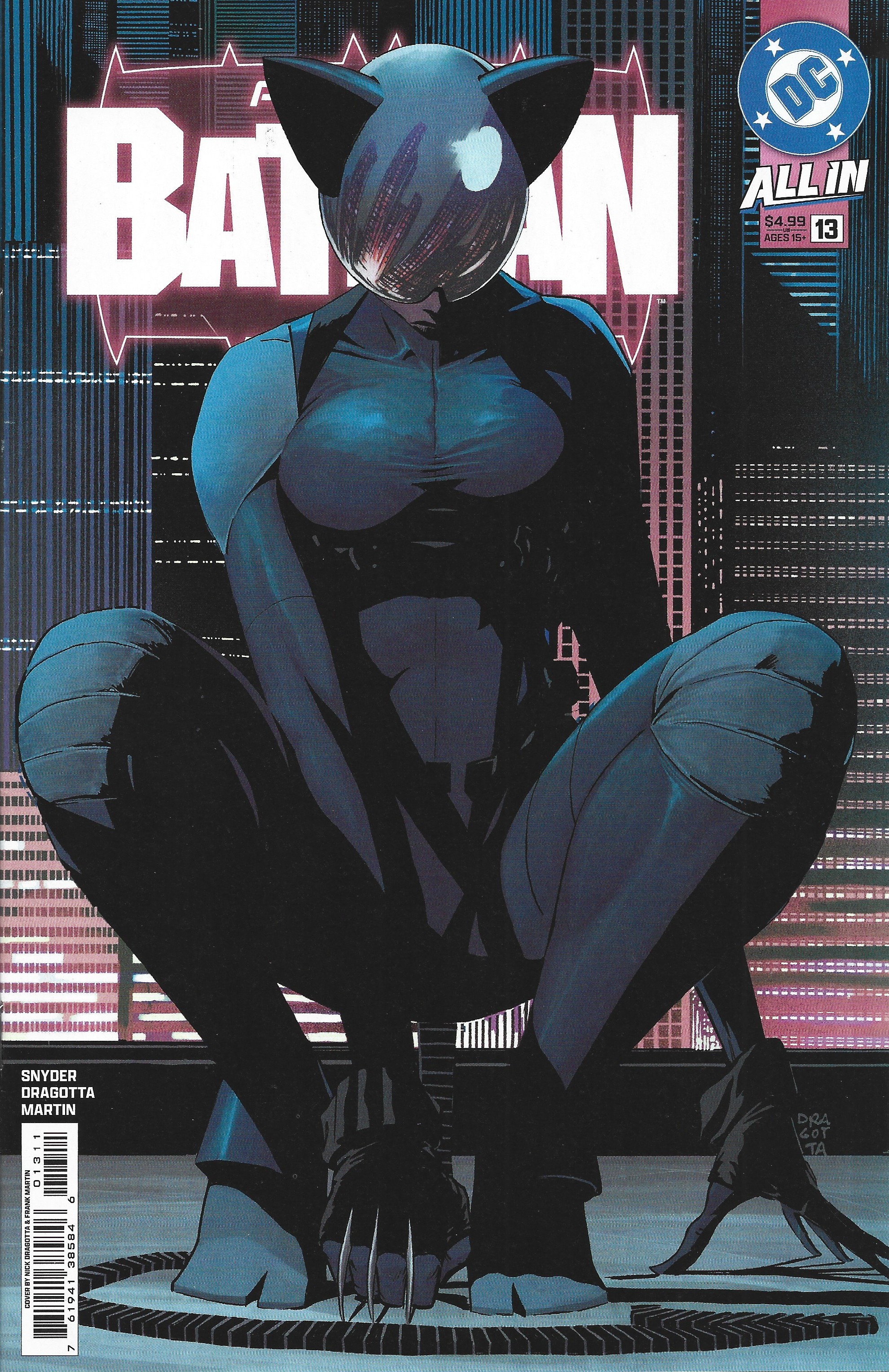 Absolute Batman #13 1st Print Cover A 1st Abs Catwoman DC 2025 Snyder Dragotta