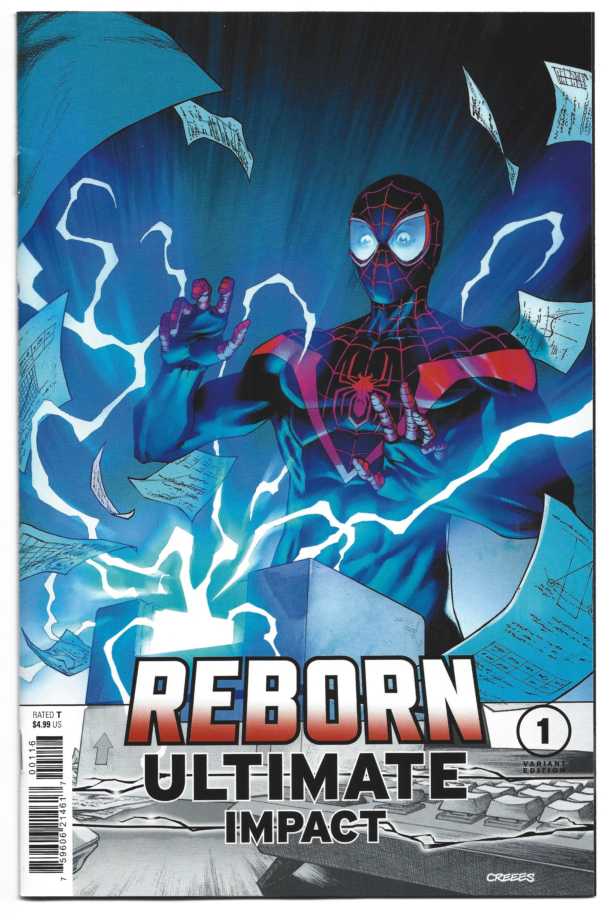 Ultimate Impact Reborn #1 1:25 Creees Lee Variant Marvel 2026 Condon VF/NM
