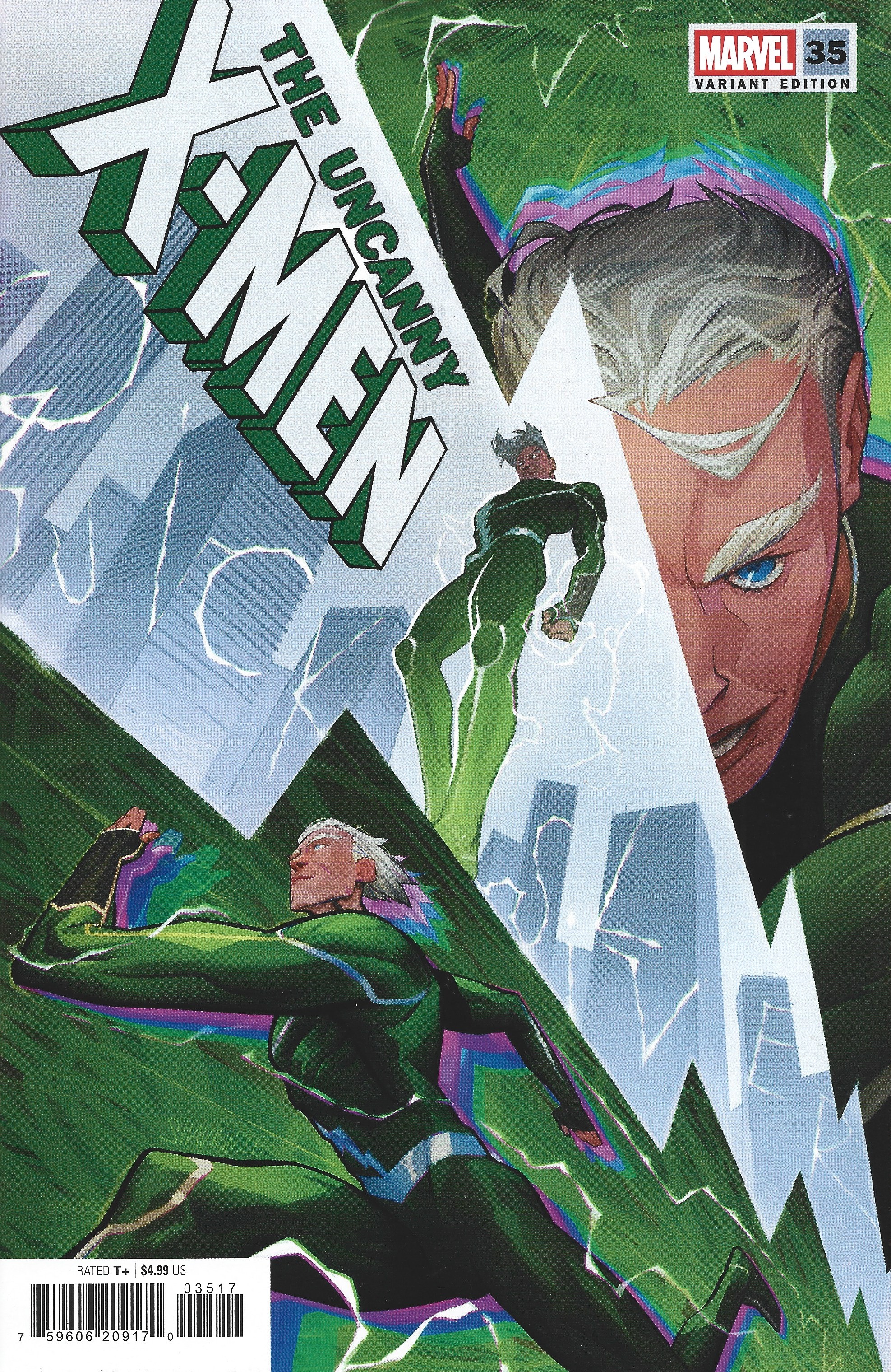 Uncanny X-Men #35 1:25 Ivan Shavrin Variant Marvel 2026 Gail Simone