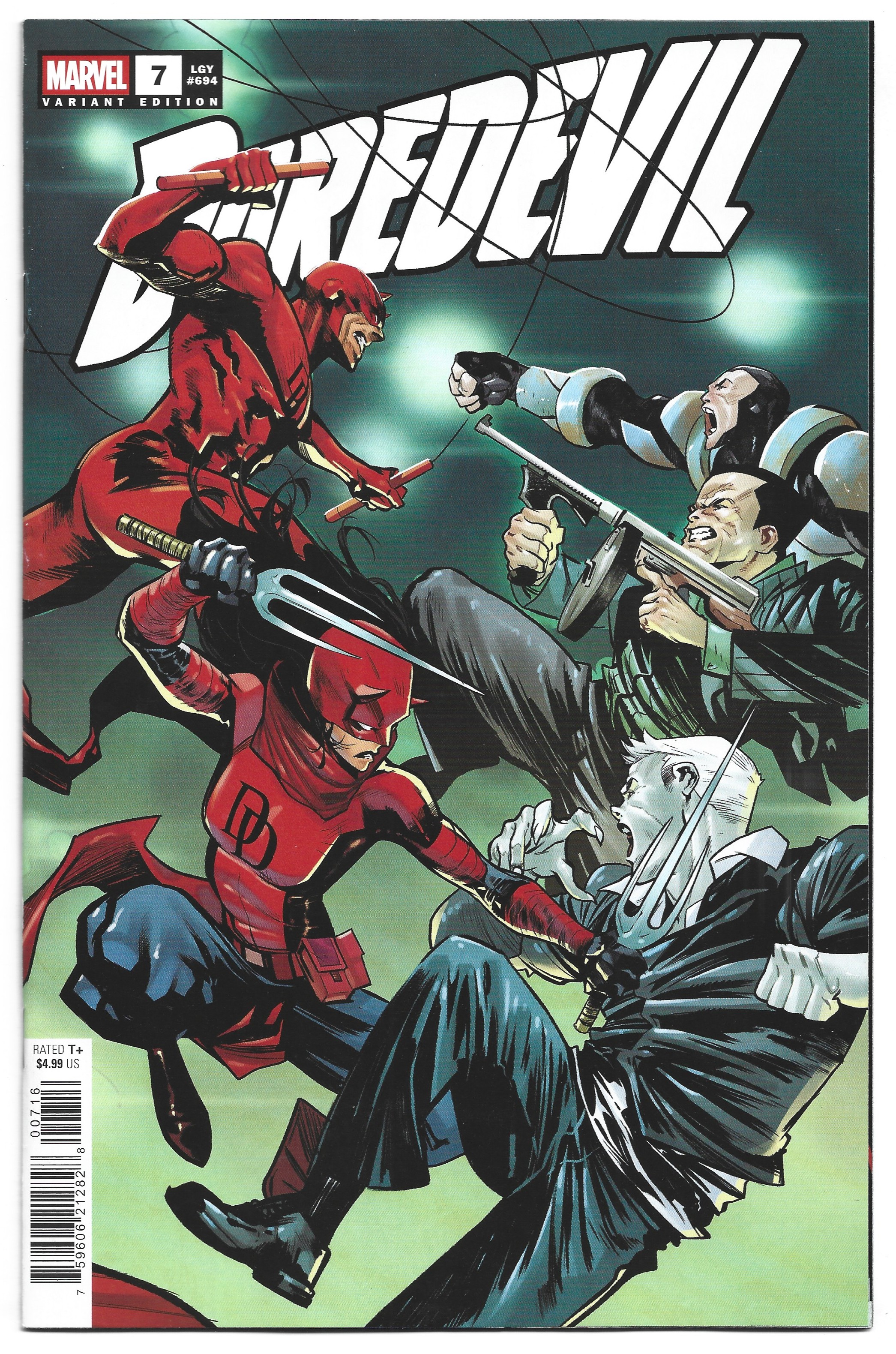 Daredevil #7 1:25 Francesco Manna Variant Marvel 2026 Phillips Flaviano NM-