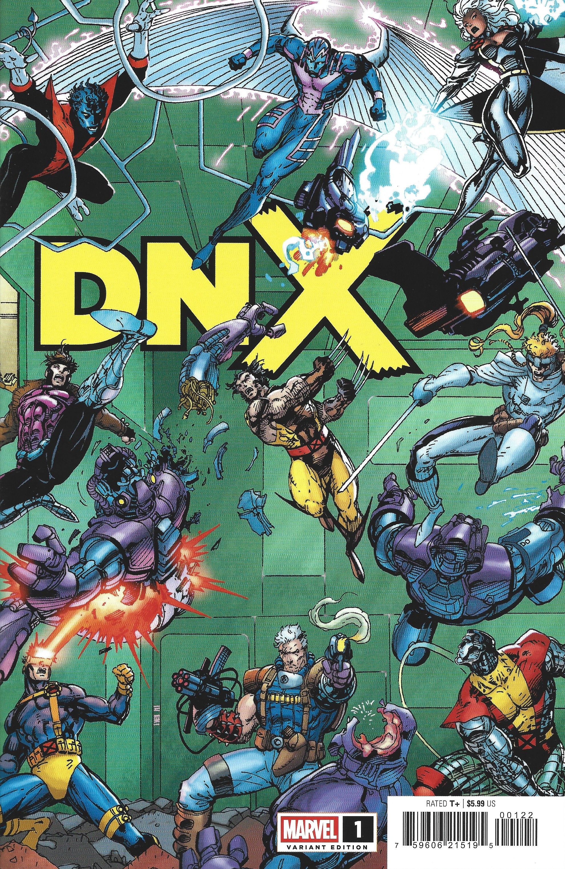 DNX #1 1:50 Jim Lee Hidden Gem Variant Marvel 2026 Jed MacKay X-Men FF