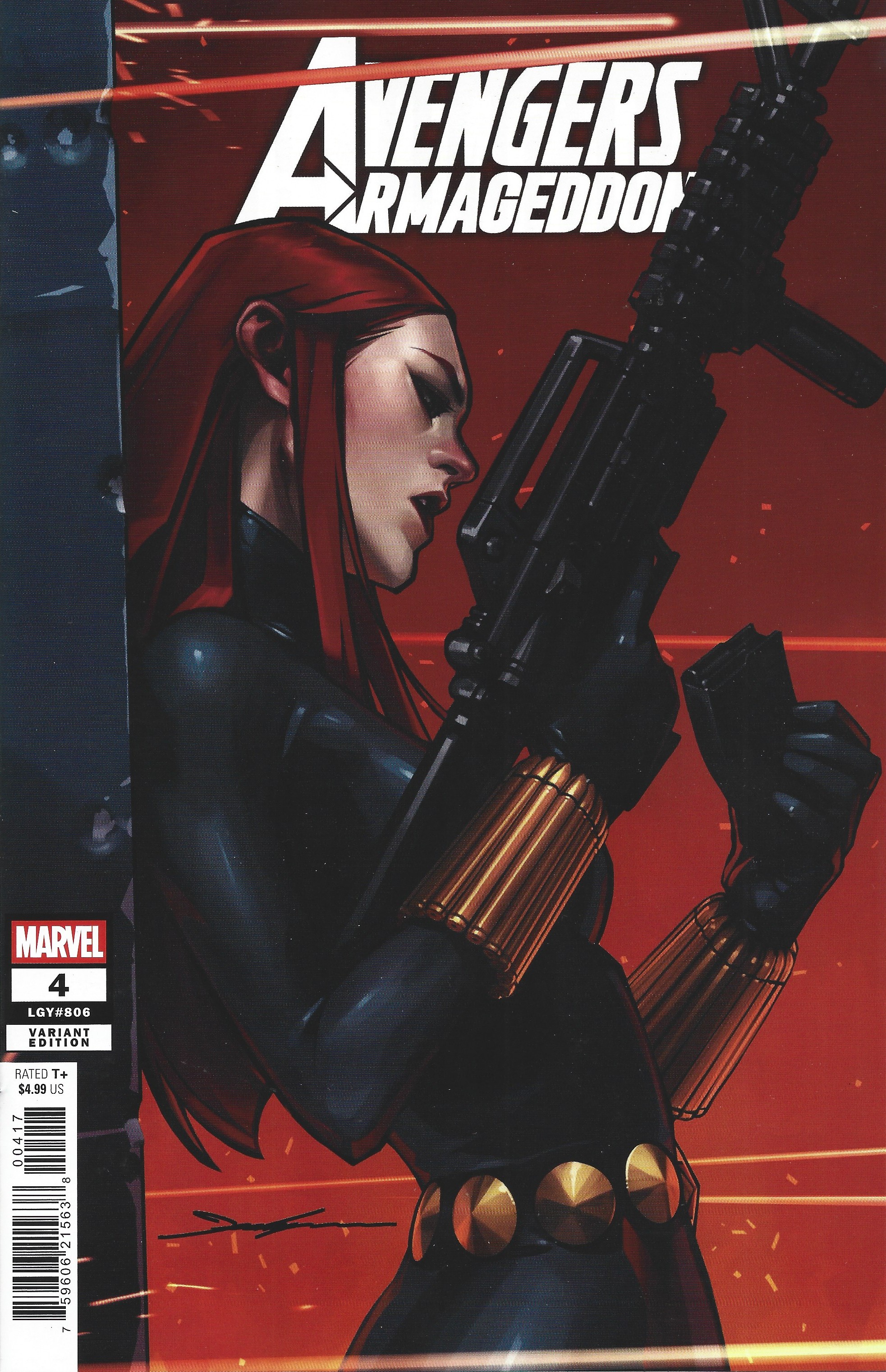 Avengers Armageddon #4 1:25 Jeehyung Lee Variant Marvel 2026