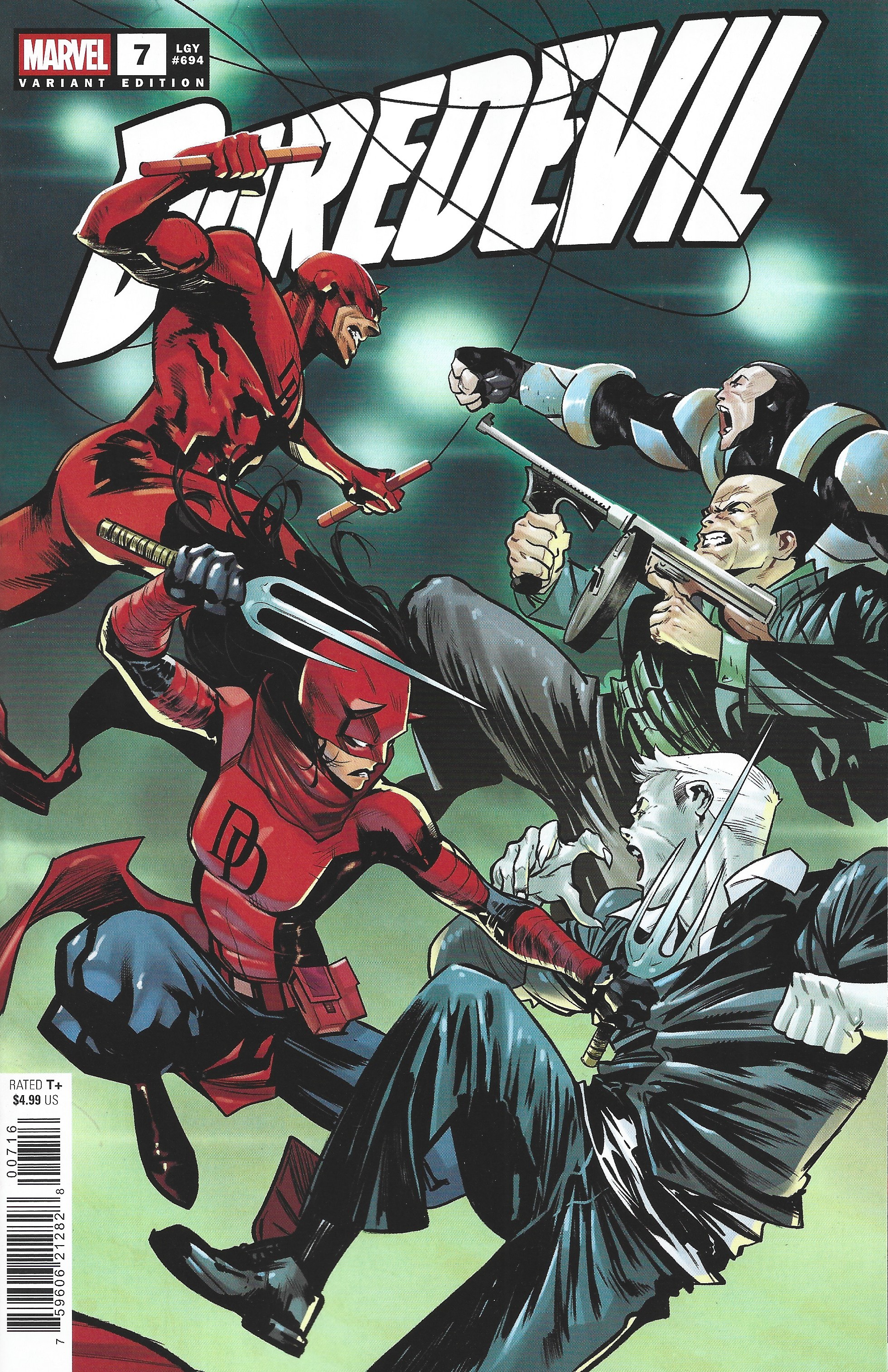 Daredevil #7 1:25 Francesco Manna Variant Marvel 2026 Phillips Flaviano