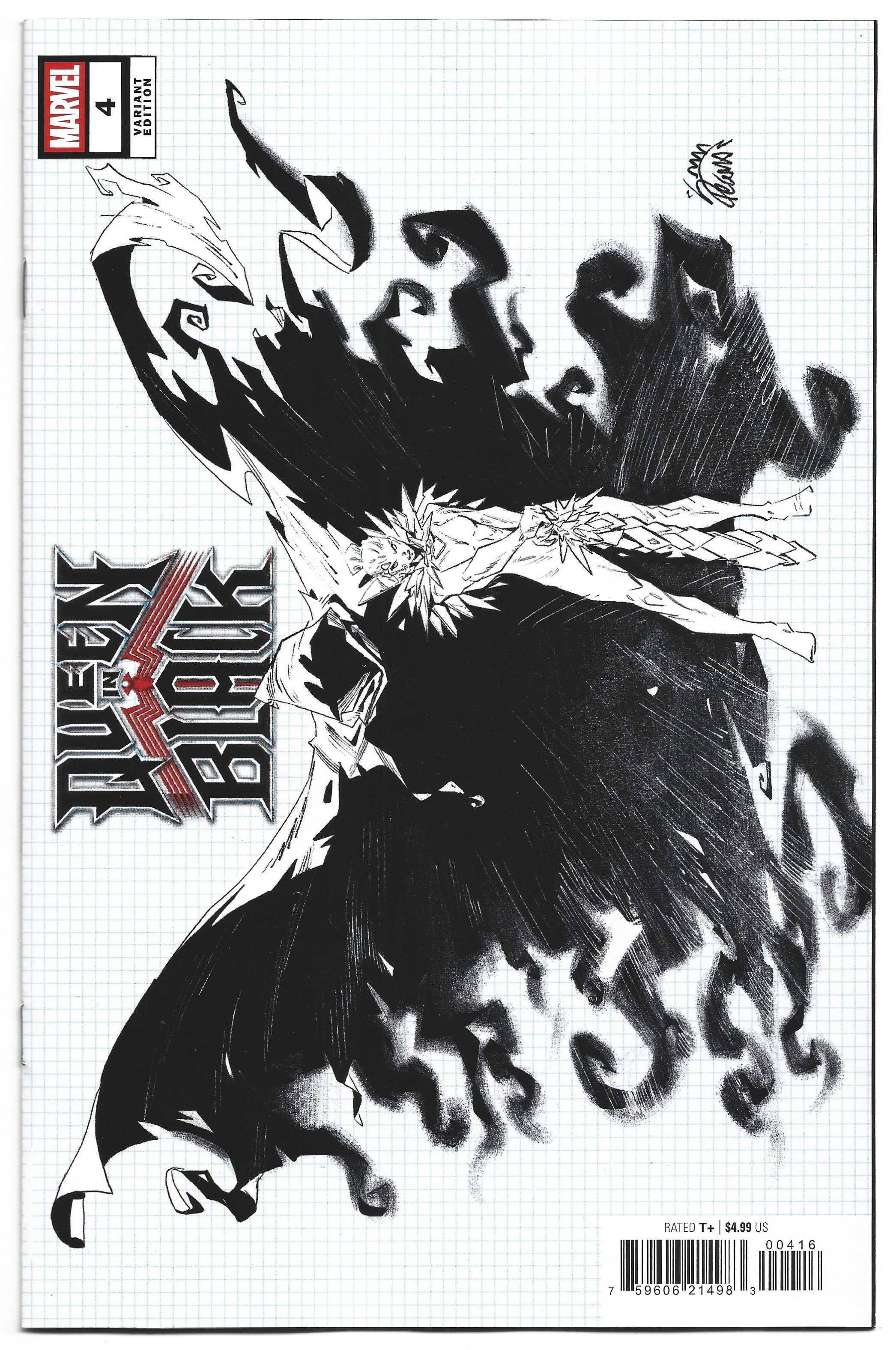 Queen in Black #4 1:10 Ryan Stegman Design Variant Marvel 2026 Al Ewing VF/NM